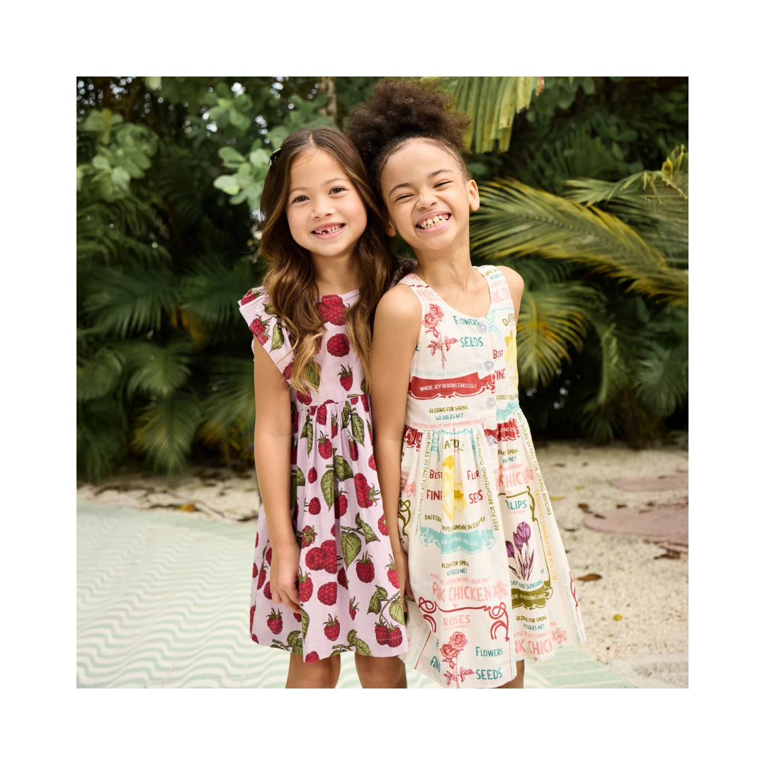 Lavender Raspberries Dress