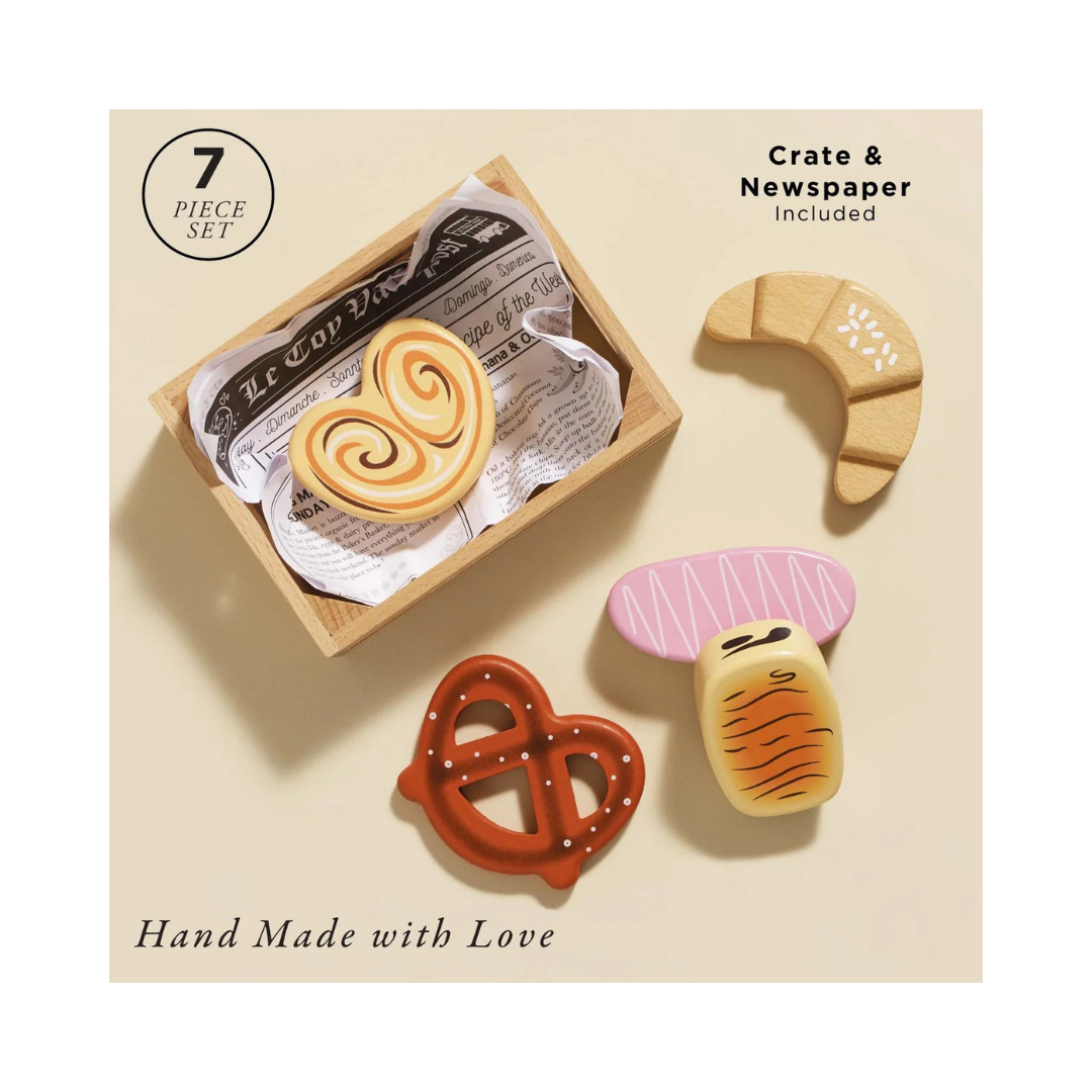 Bakery & Patisserie Wooden Market Crate