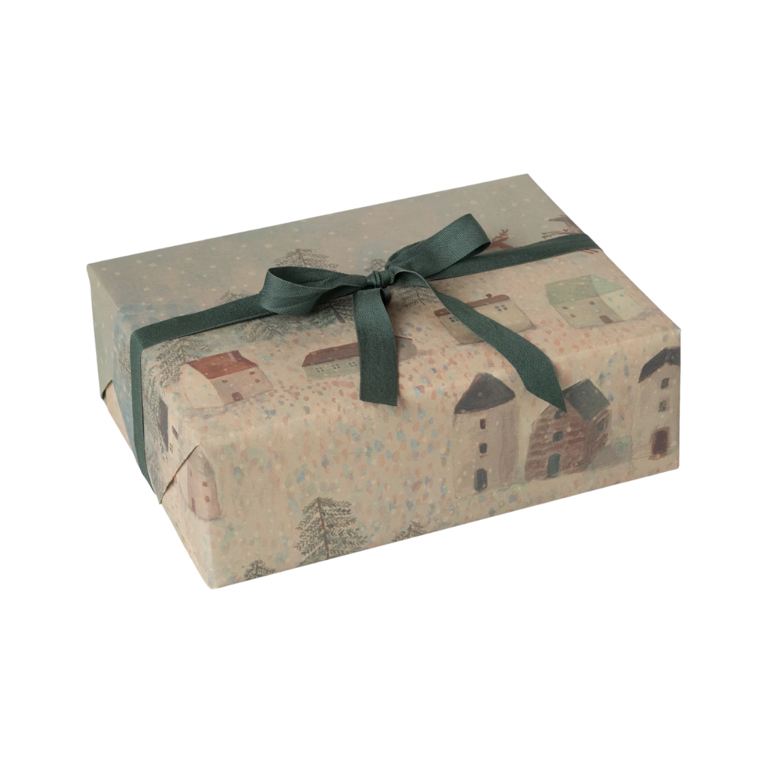 Santa  is Coming Gift Wrap