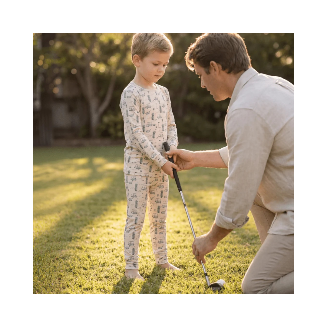 18 Holes Big Kid Pajama