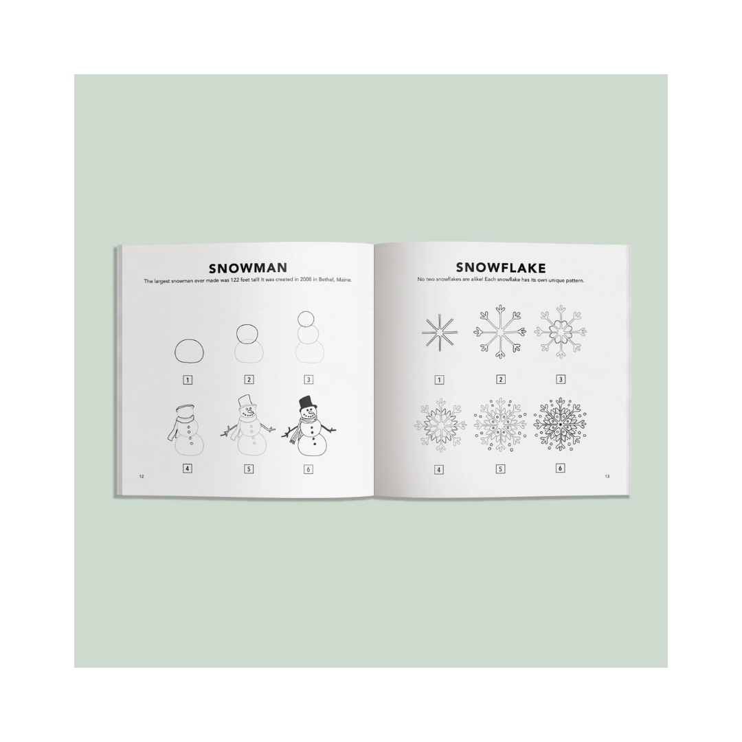 How To Draw Winter Things For Kids