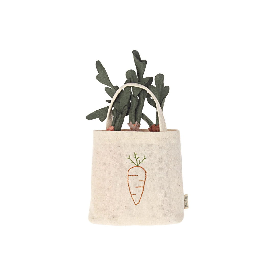 Carrots in Shopping Bag