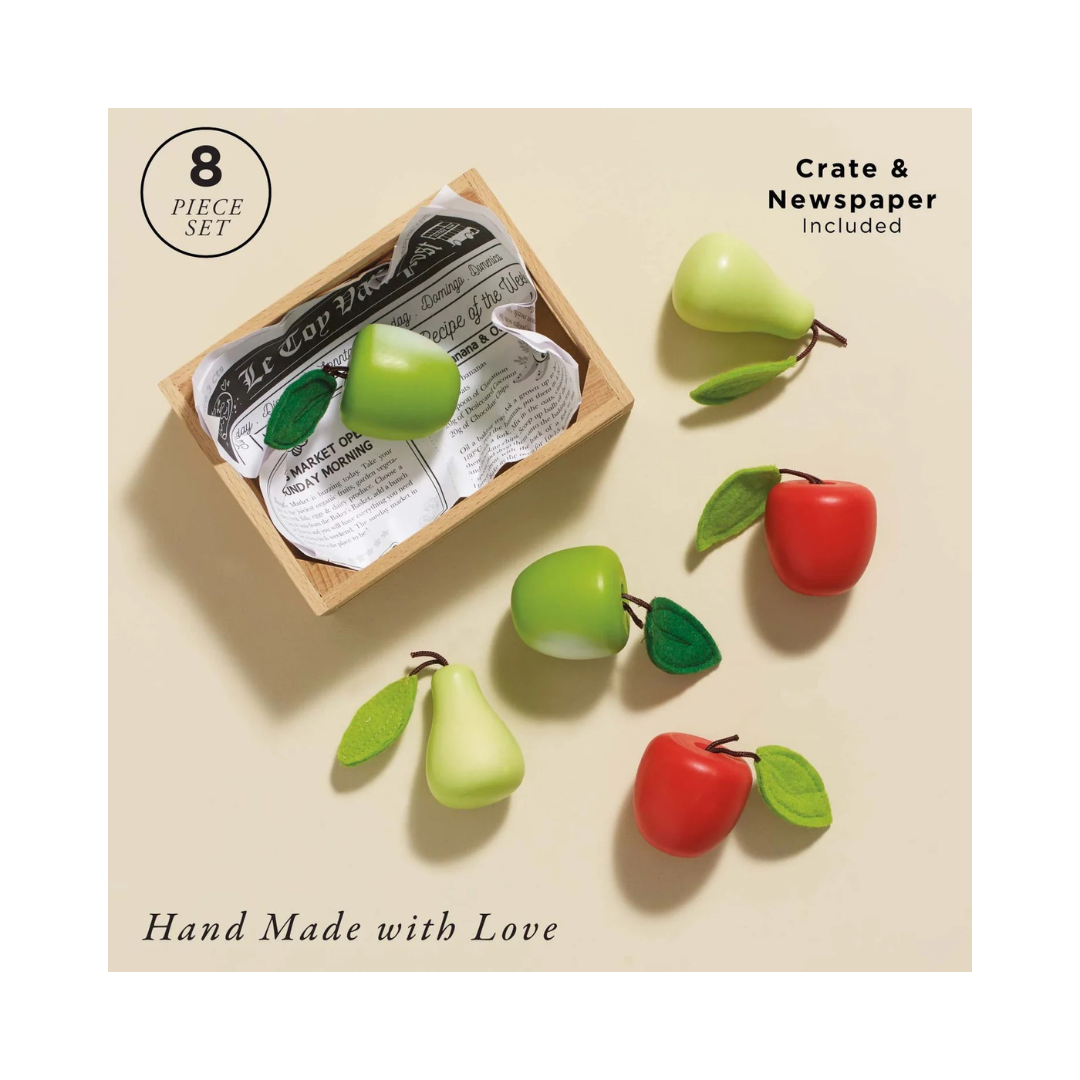 Orchard Fruits Wooden Market Crate