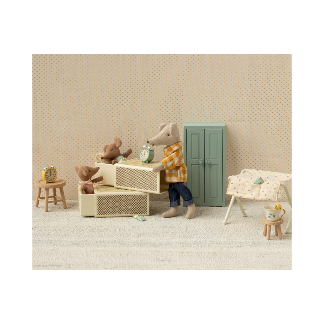 Sleepy Wakey Baby Mouse, Blue