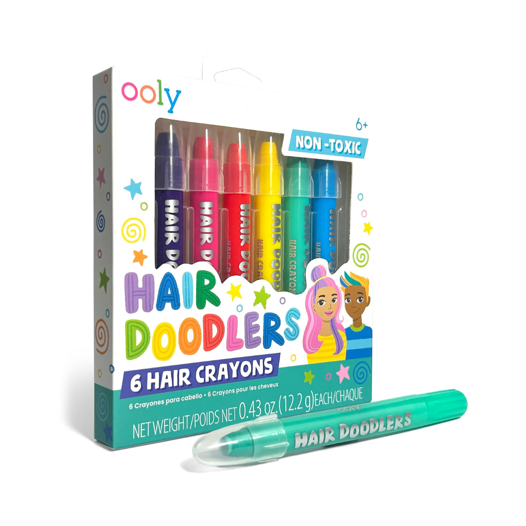 Hair Doodlers 6 Hair Crayons