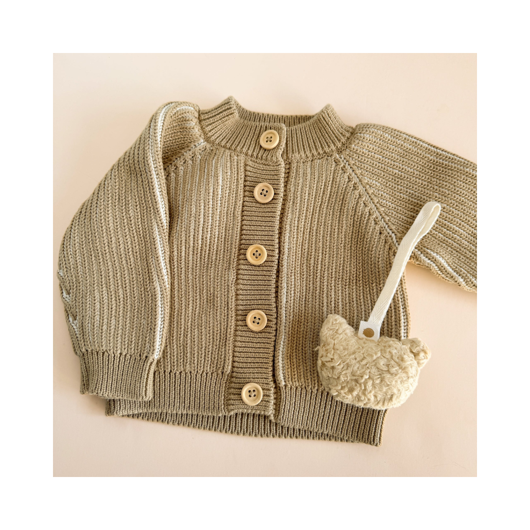 Brioche Beige Cardigan