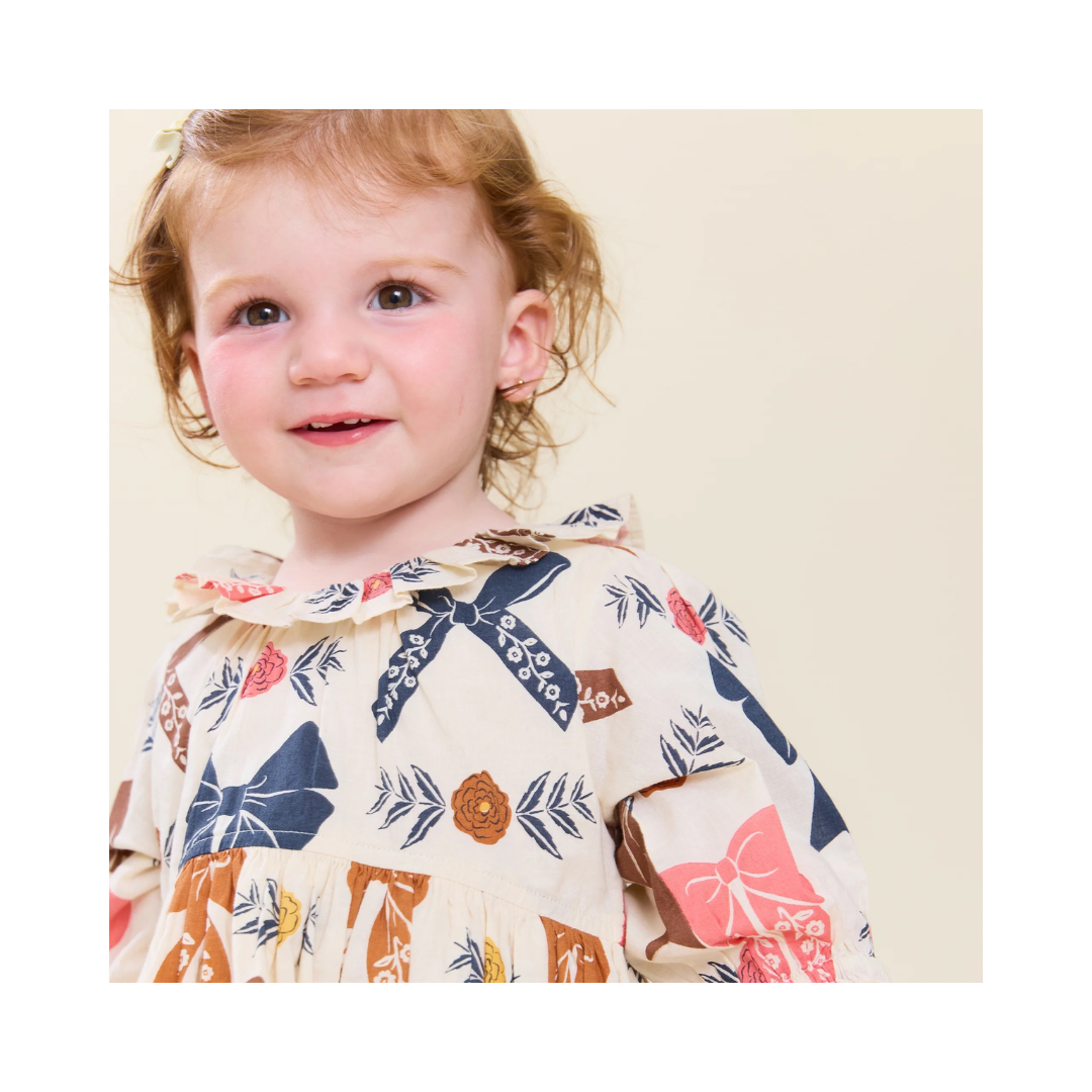 Baby Girls Amara Dress Set - Harvest Bows