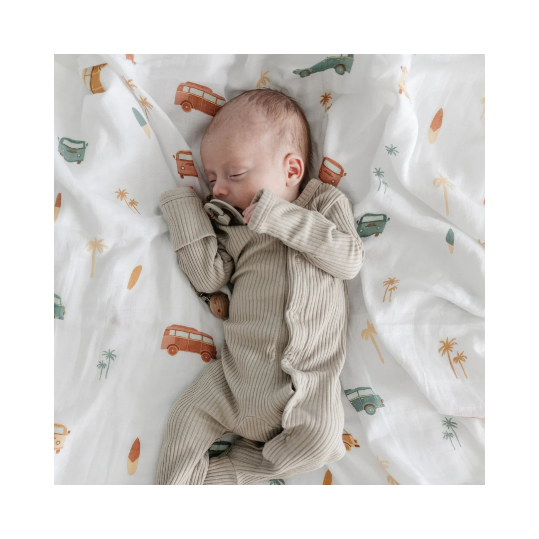 Van Life Swaddle Blanket
