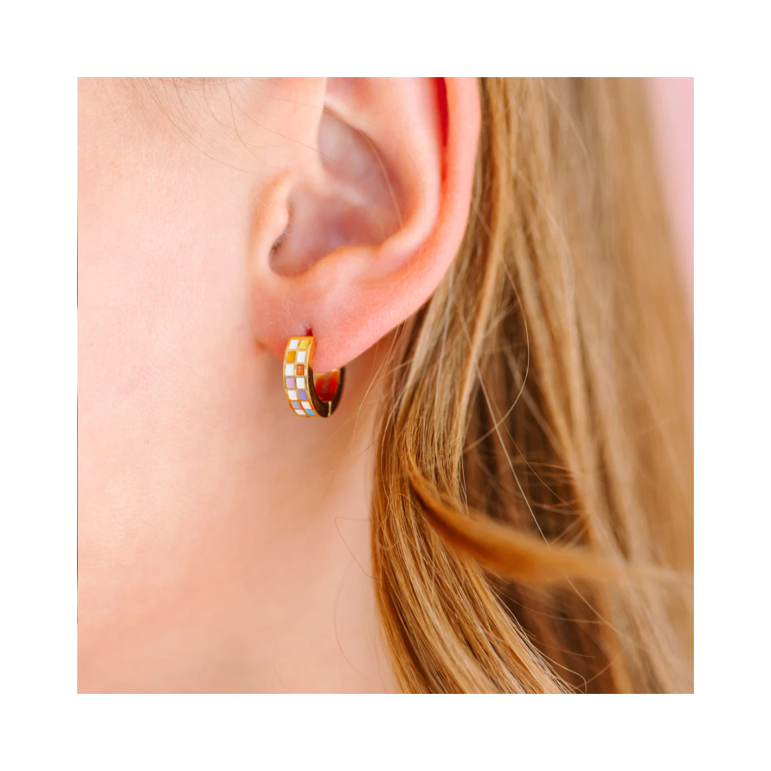 Rainbow Checkered Huggies