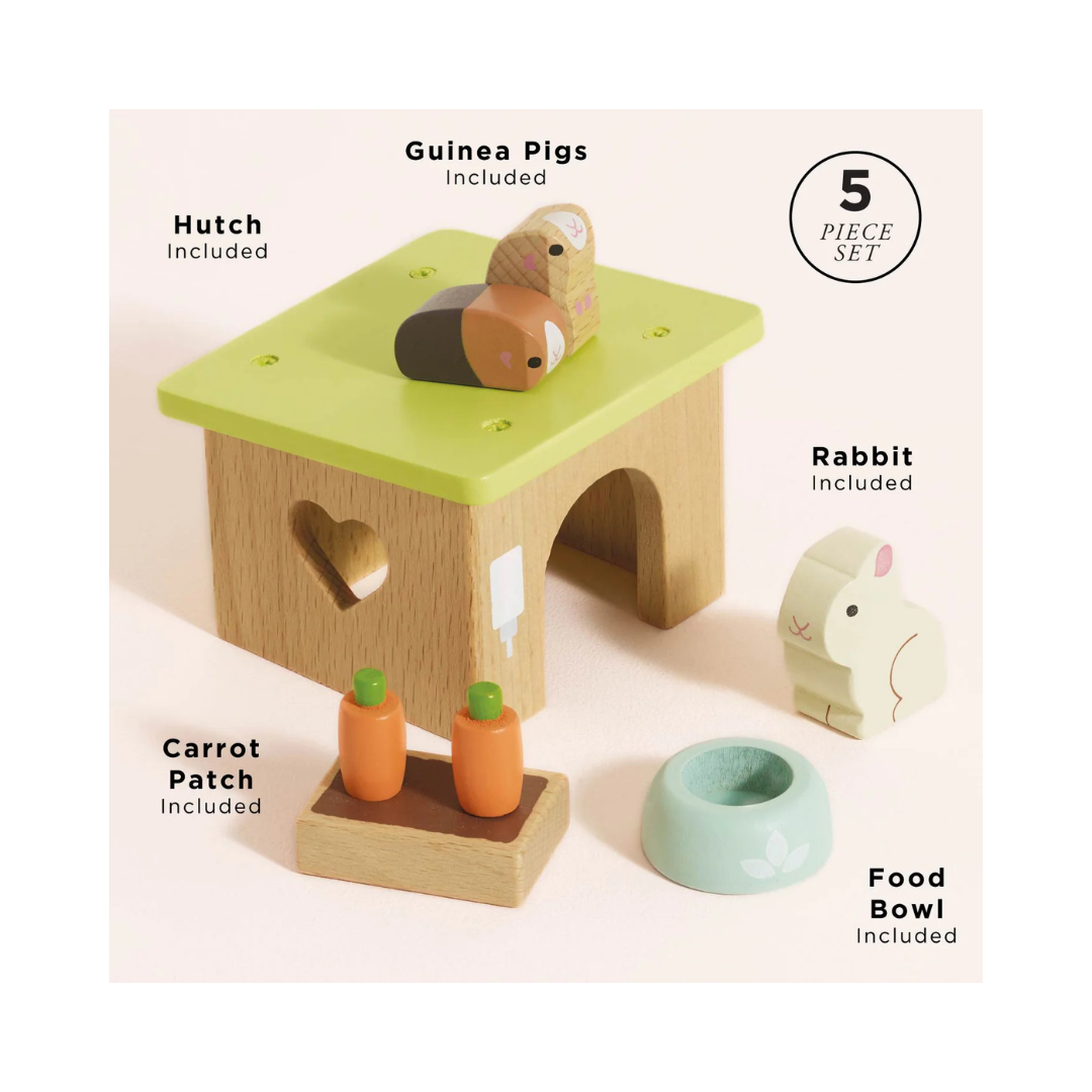 Bunny & Guinea Pet Animal Set