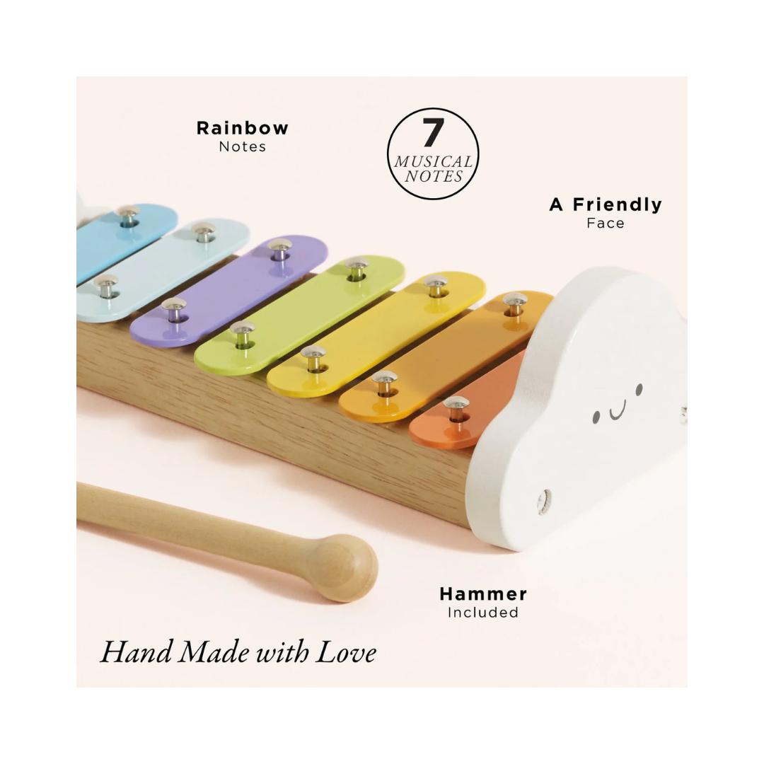 Rainbow Wooden  Xylophone