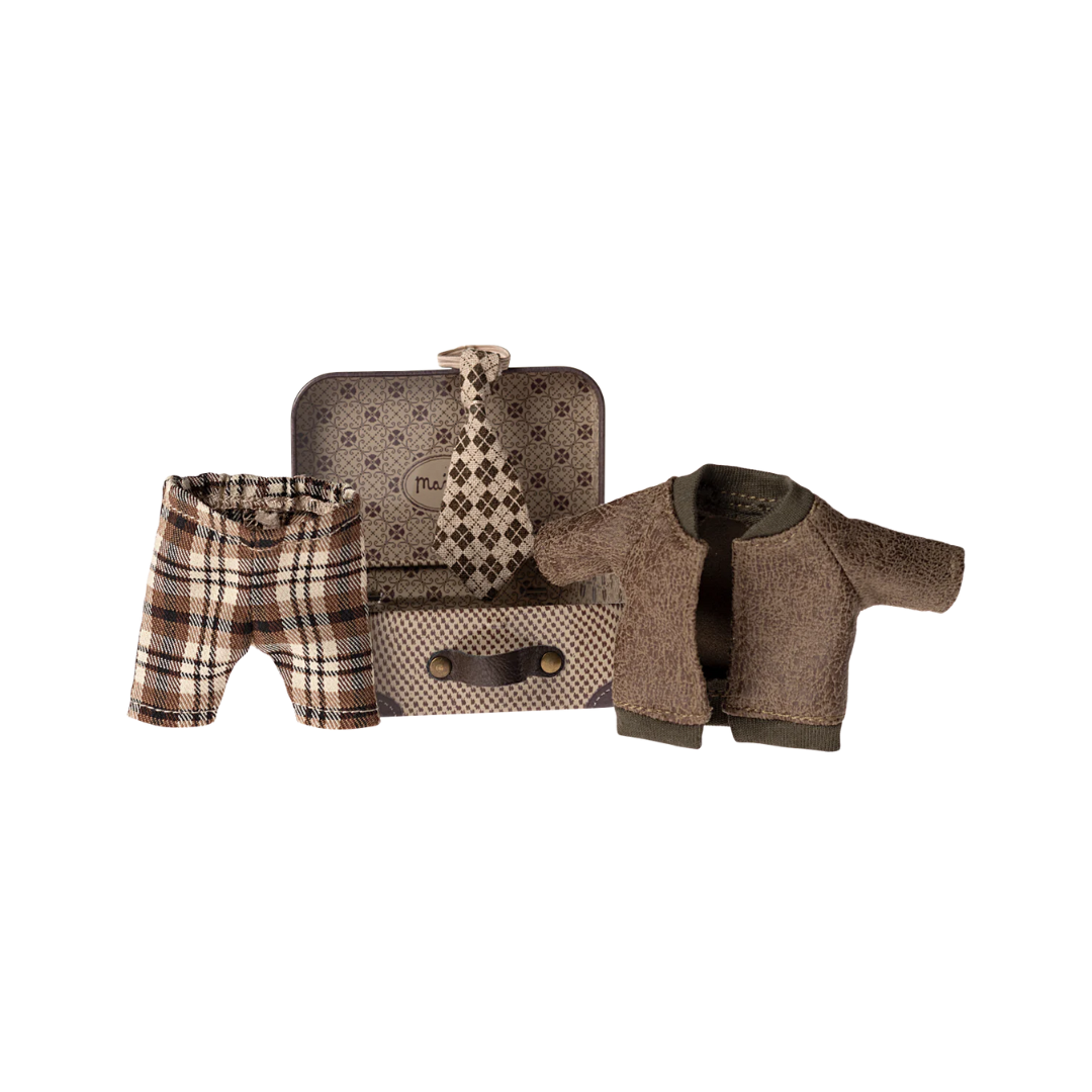 Suitcase with Grandpa Clothes