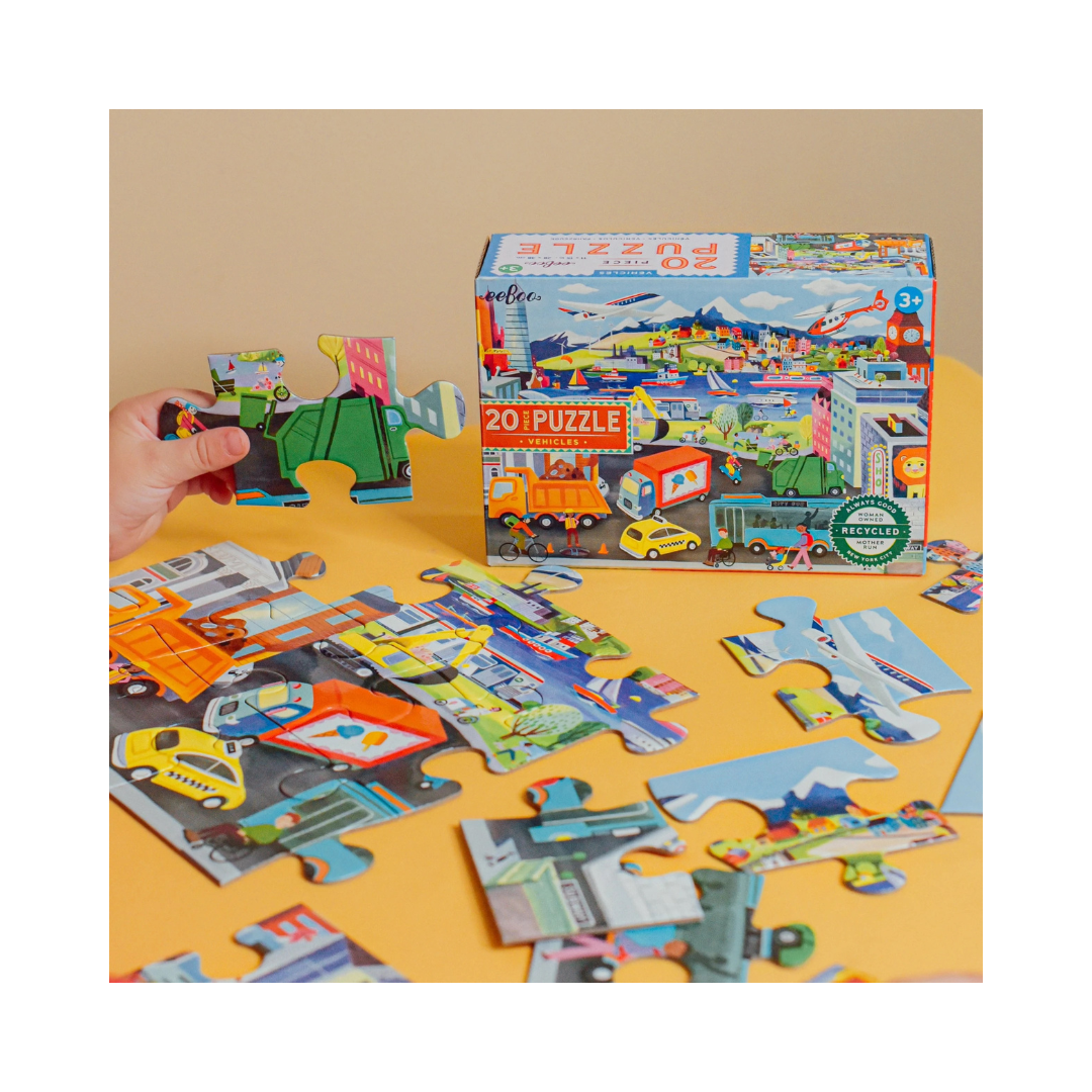 Vehicles 20 Piece Puzzle