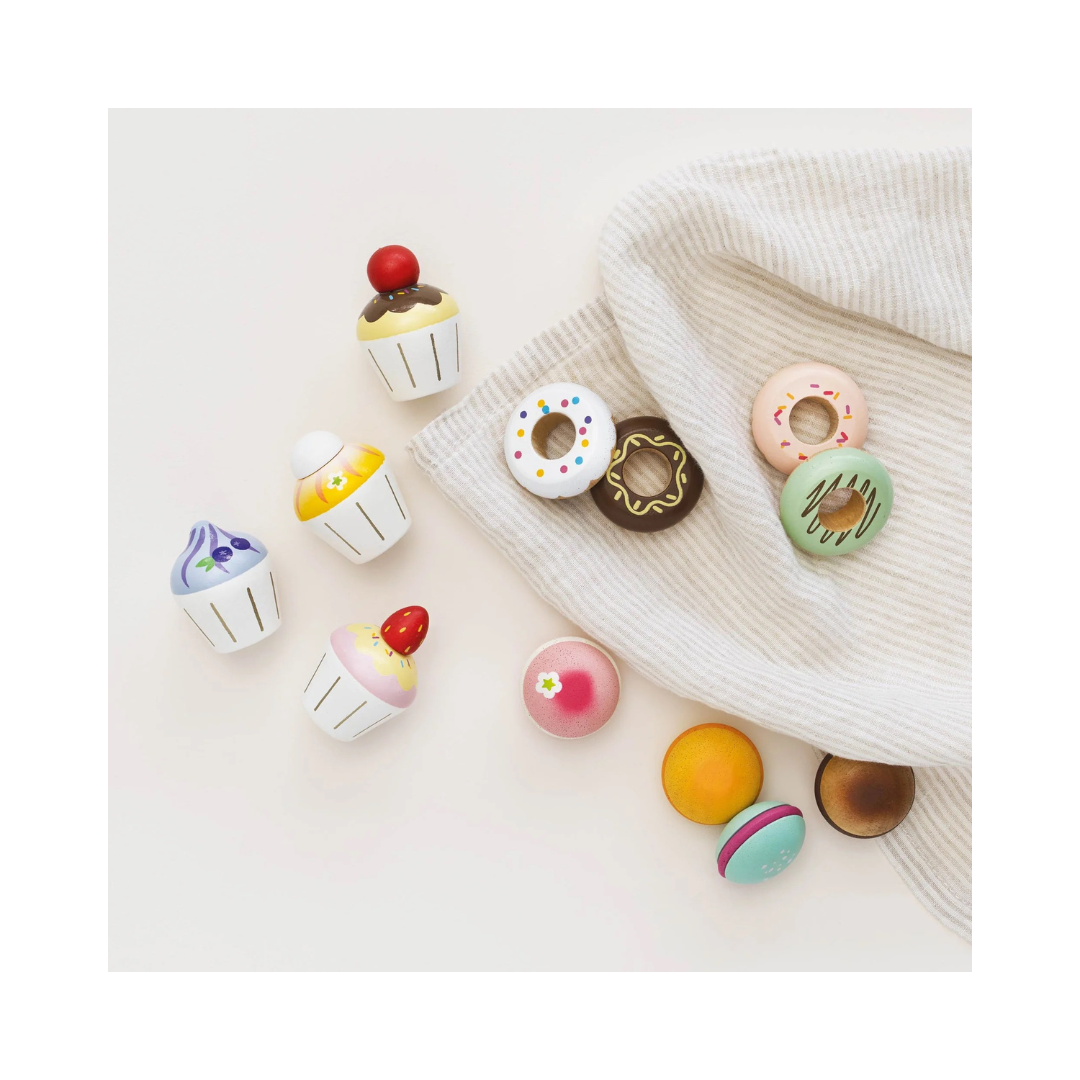 Wooden Cupcakes