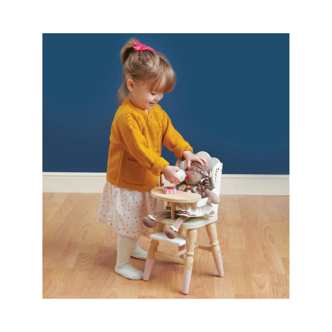 Wooden Doll High Chair