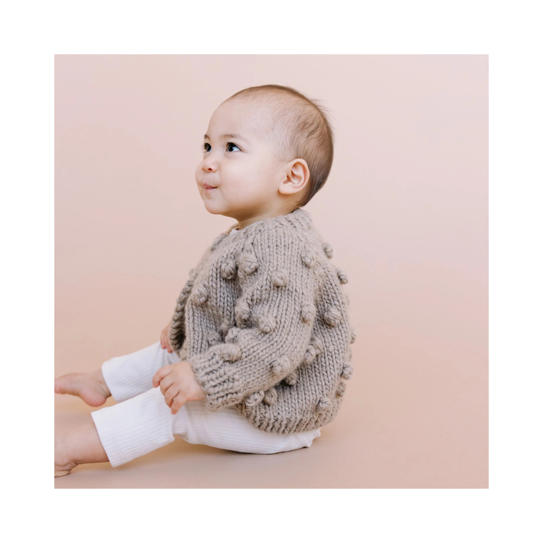 Flax Popcorn Cardigan