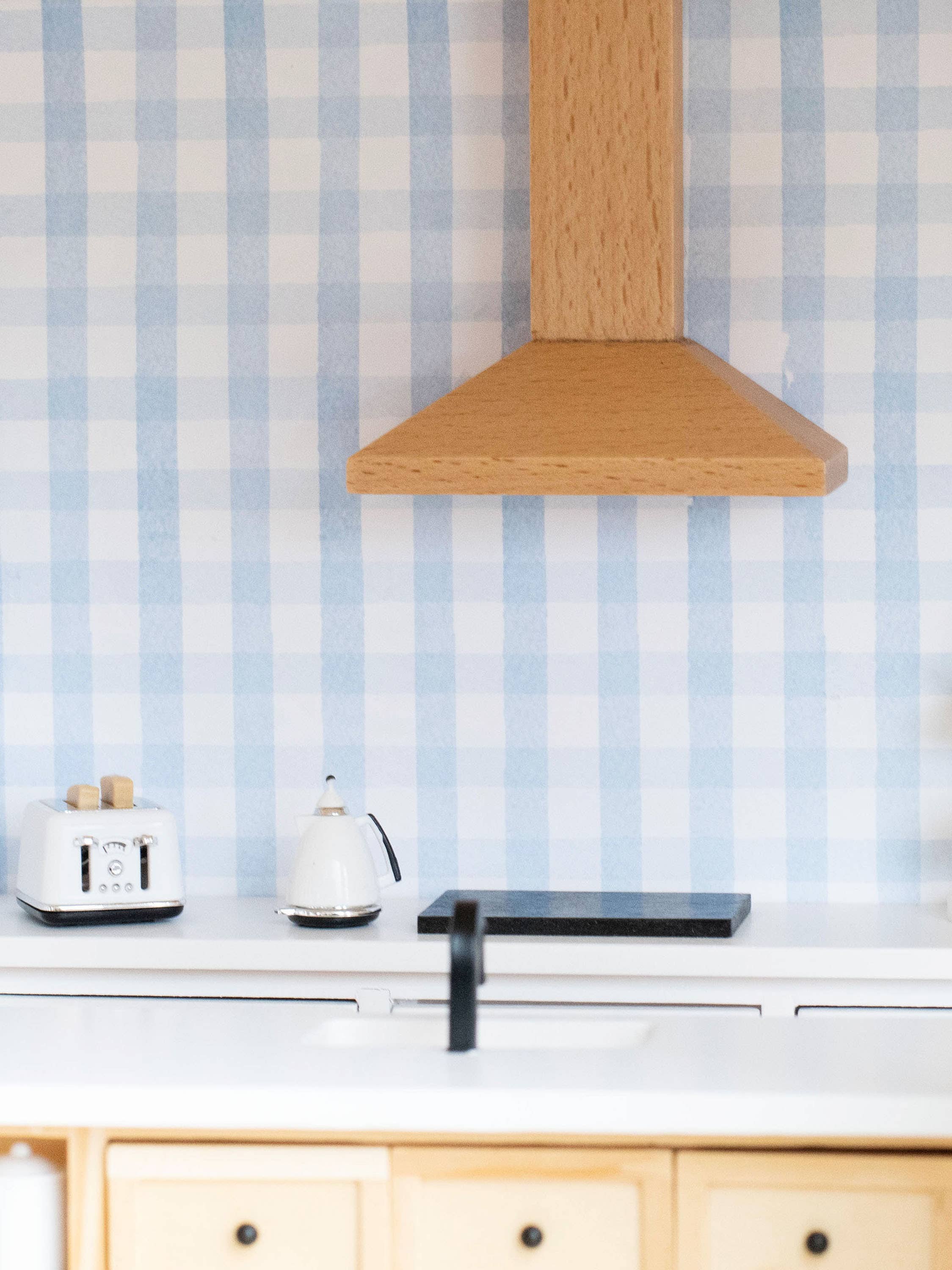 Dollhouse Modern Oven Range Hood | Natural