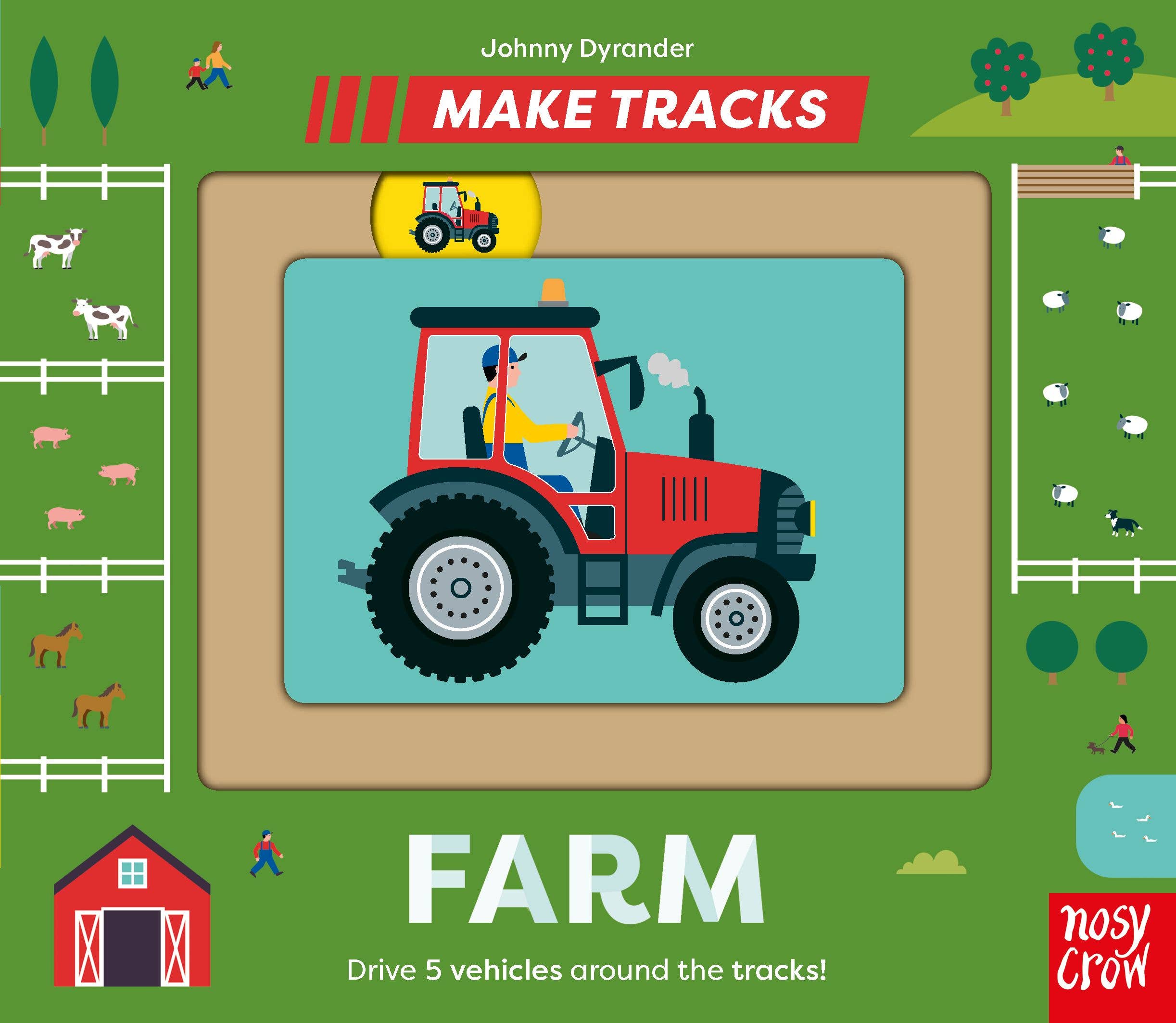 Make Tracks: Farm: Board Book