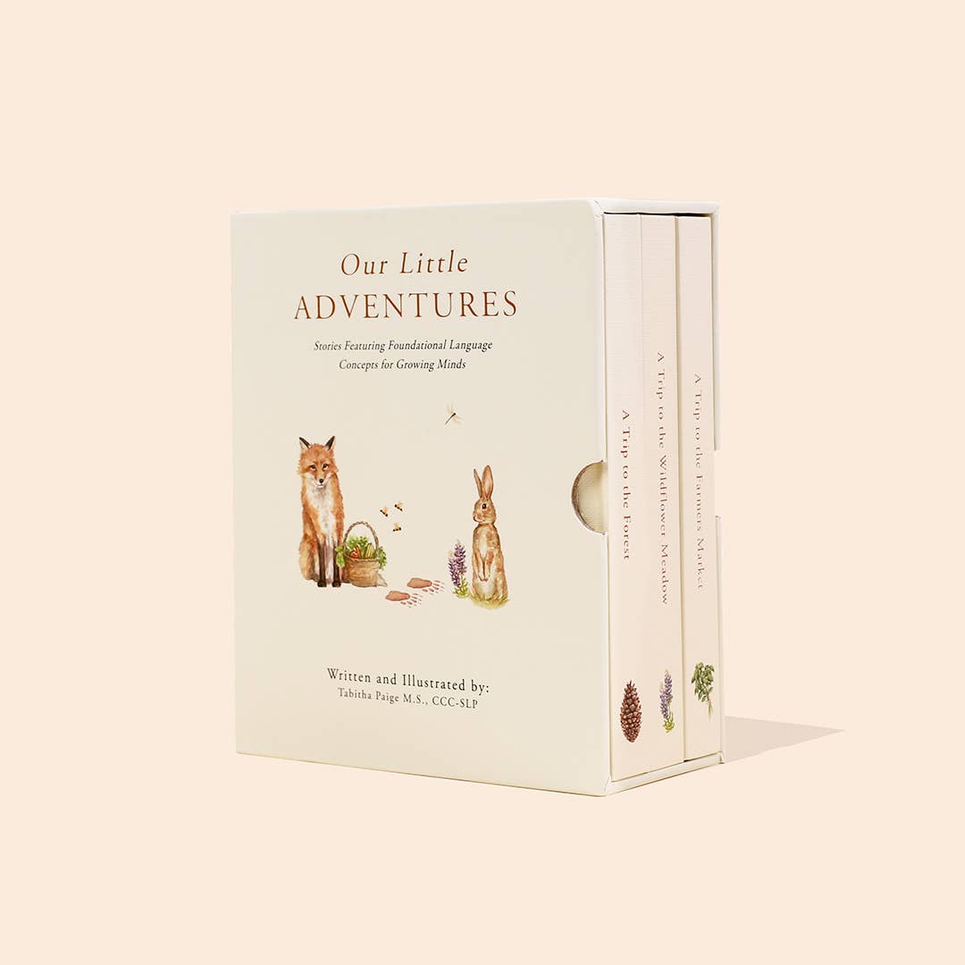 Our Little Adventures Board Book Box Set for Kids