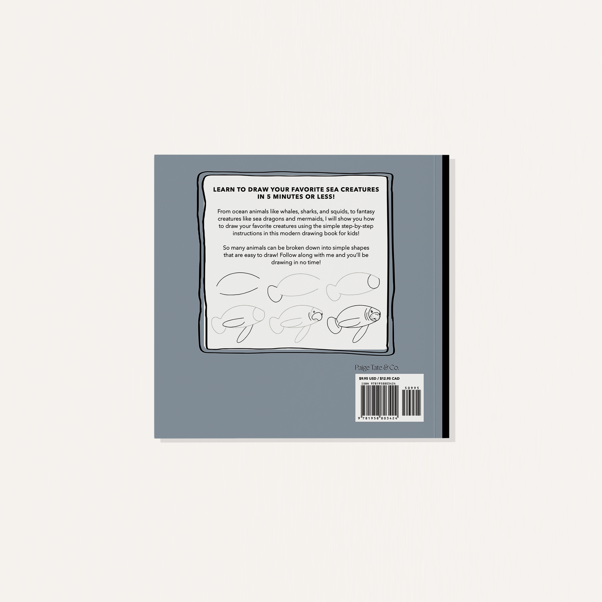 Under the Sea: How to Draw Easter Basket Stuffer for Kids