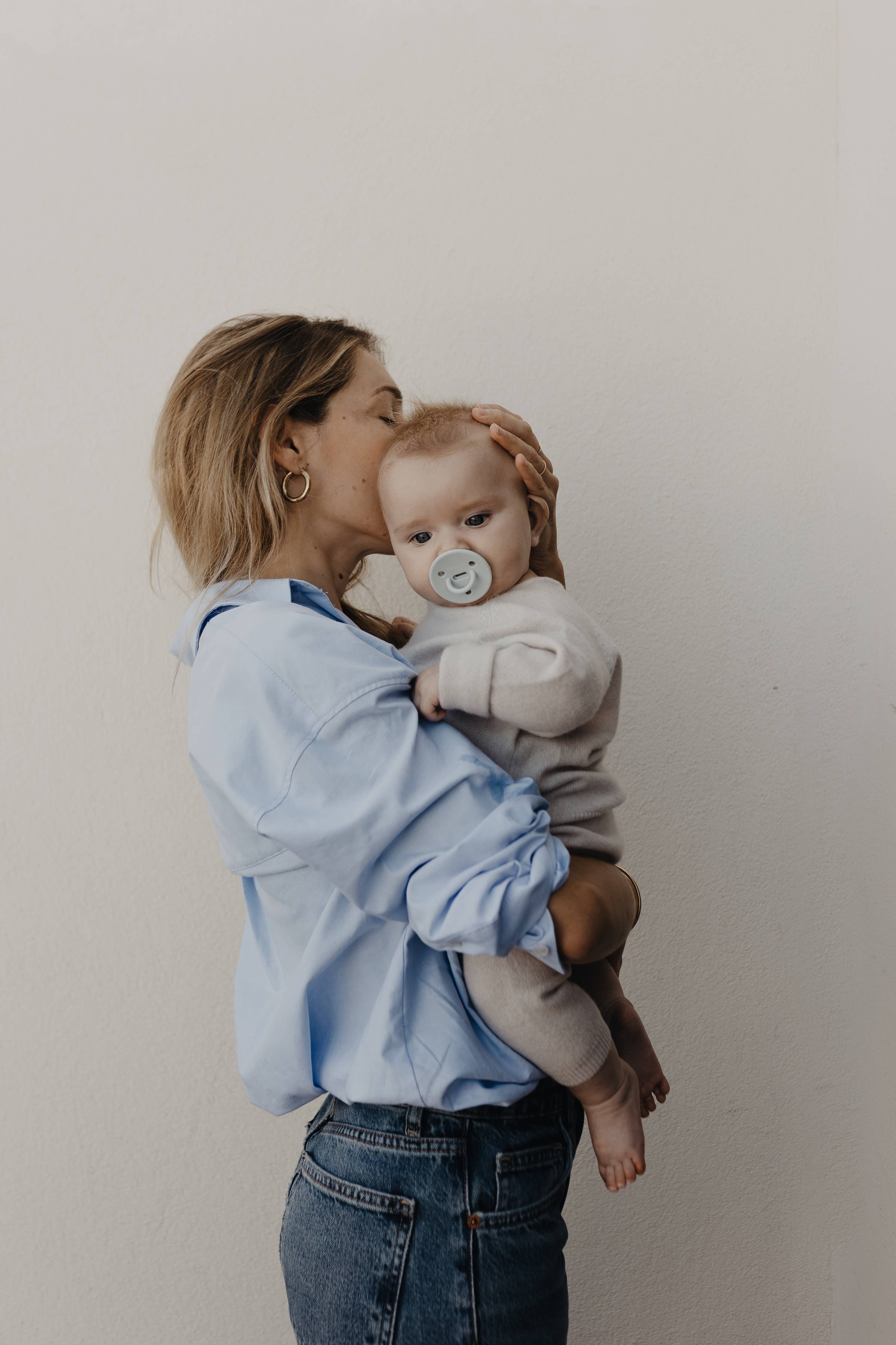 ChooChoo pacifier - The physiological silicone pacifier: Blush / Size 2 (6-18 months)