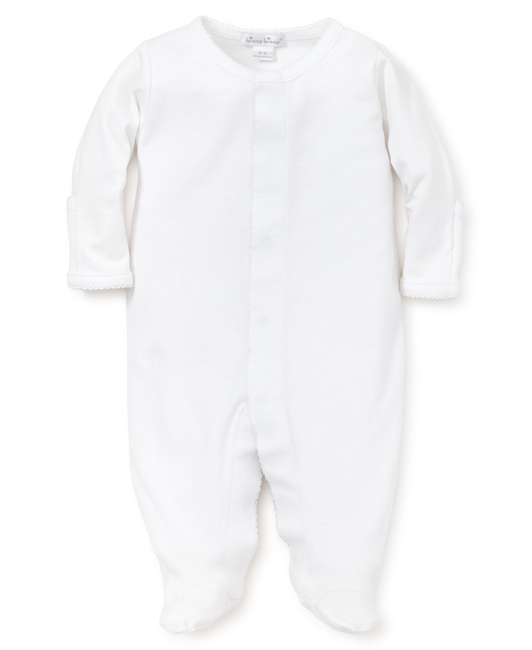 Basic Footie 34604N 0-3M