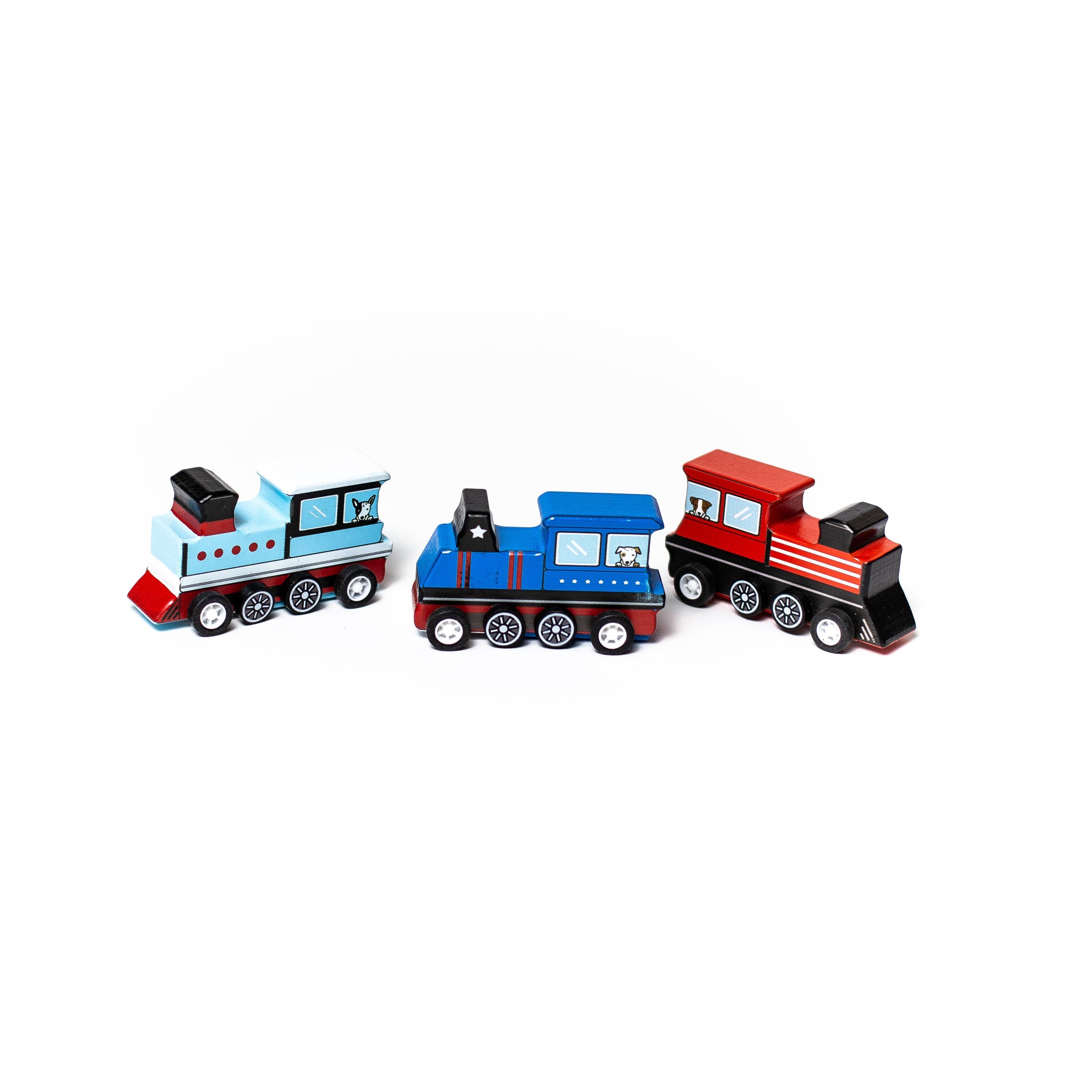 Pull Back Trains Refill - Set of 24