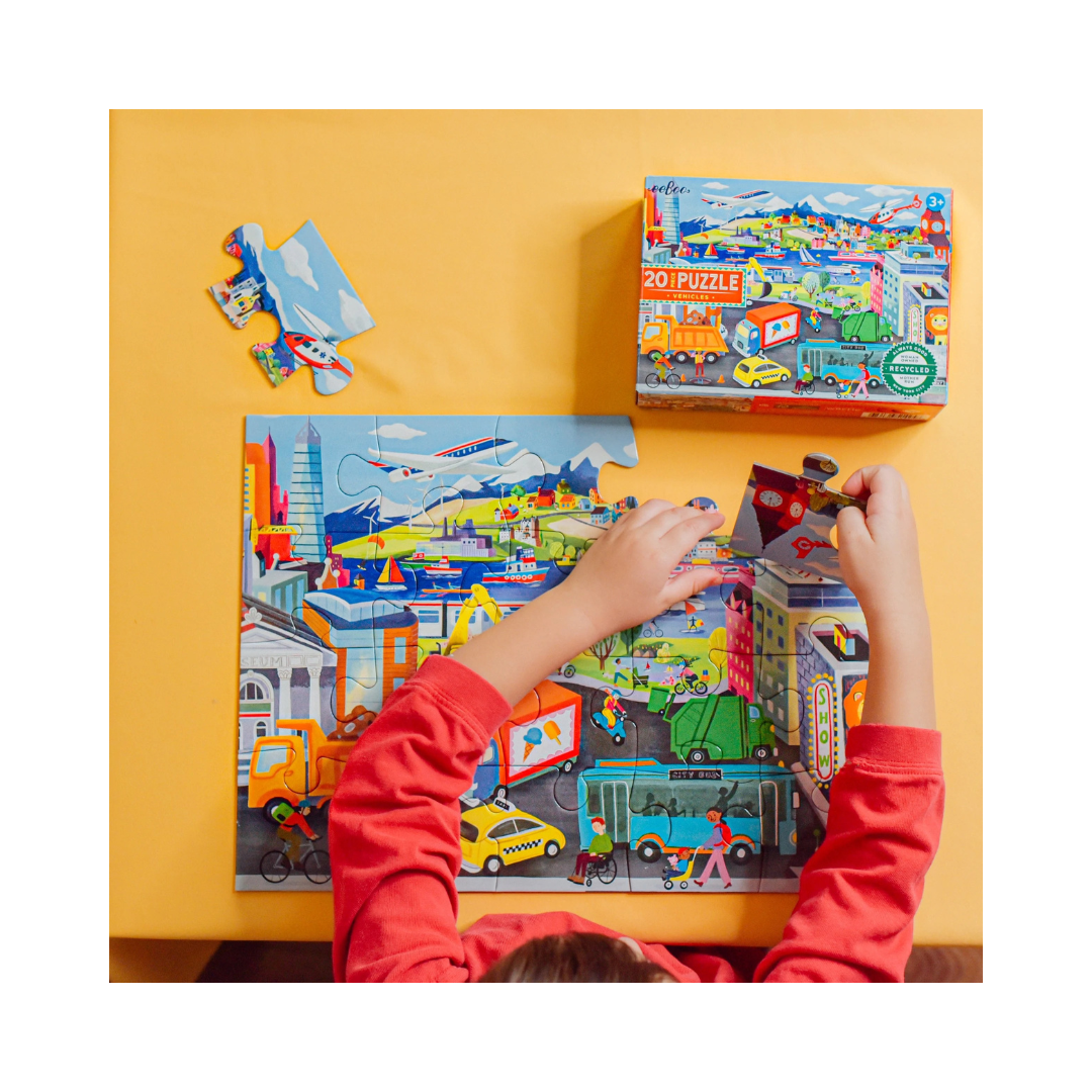 Vehicles 20 Piece Puzzle