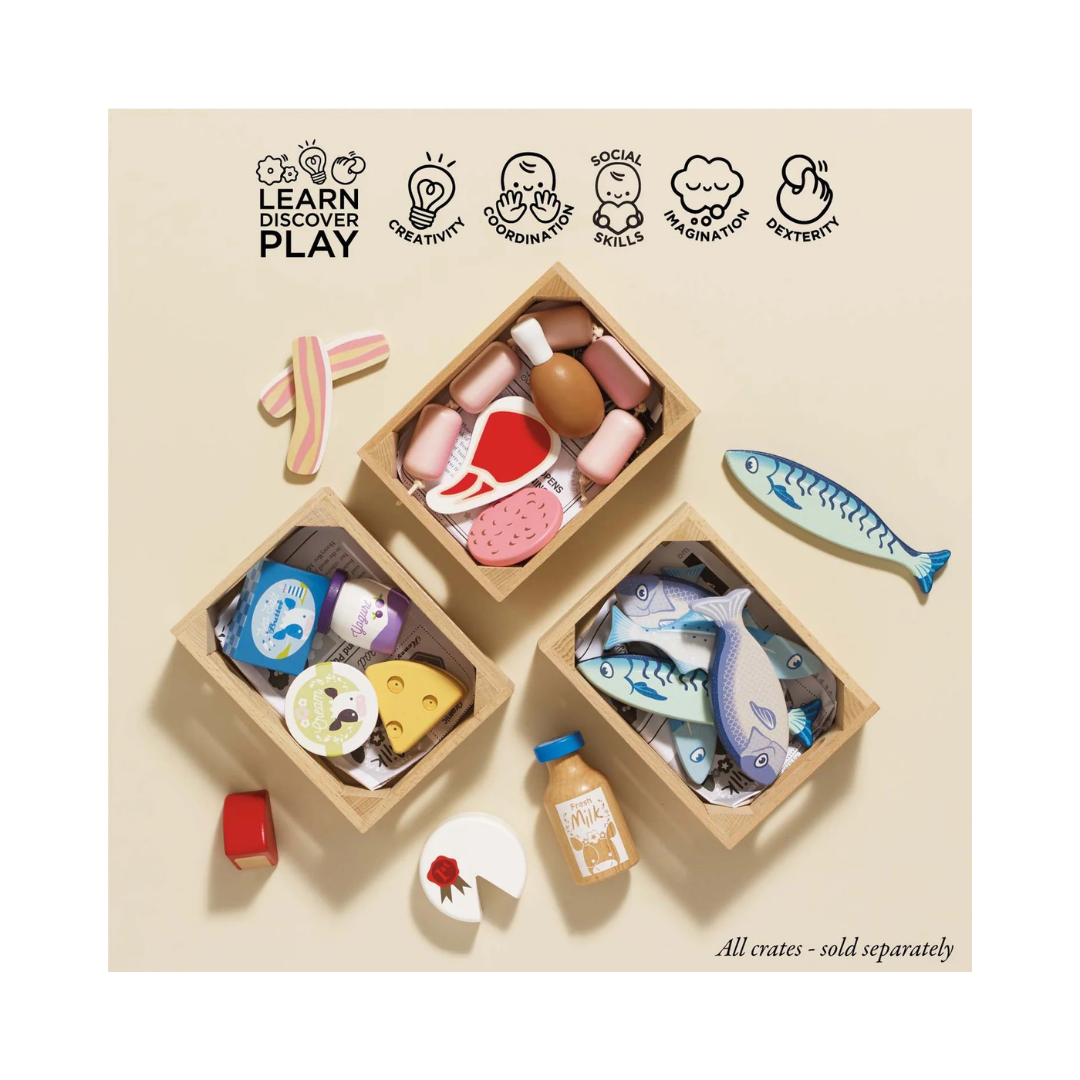 Bakery & Patisserie Wooden Market Crate
