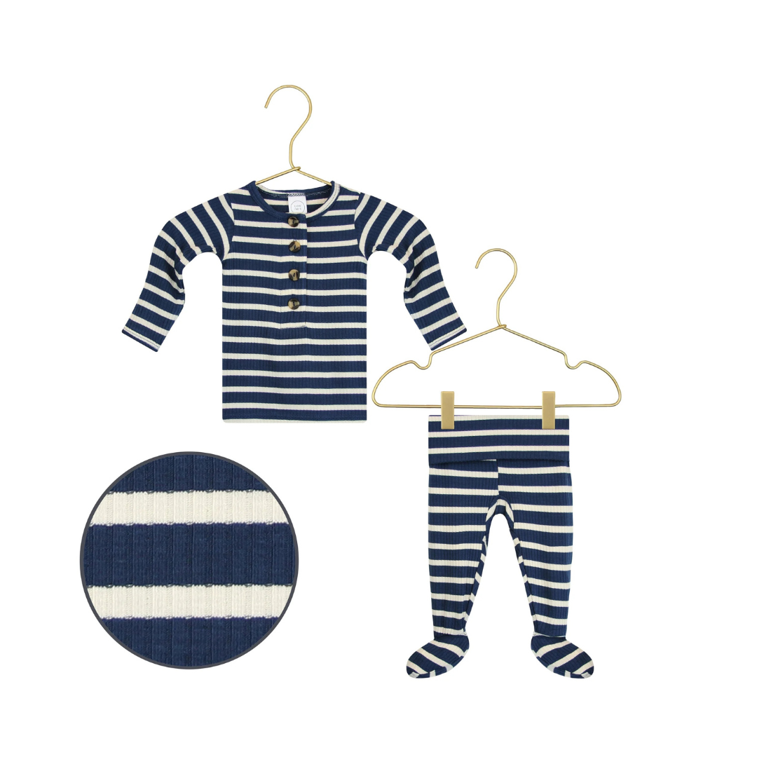 Jack Ribbed Top + Bottoms