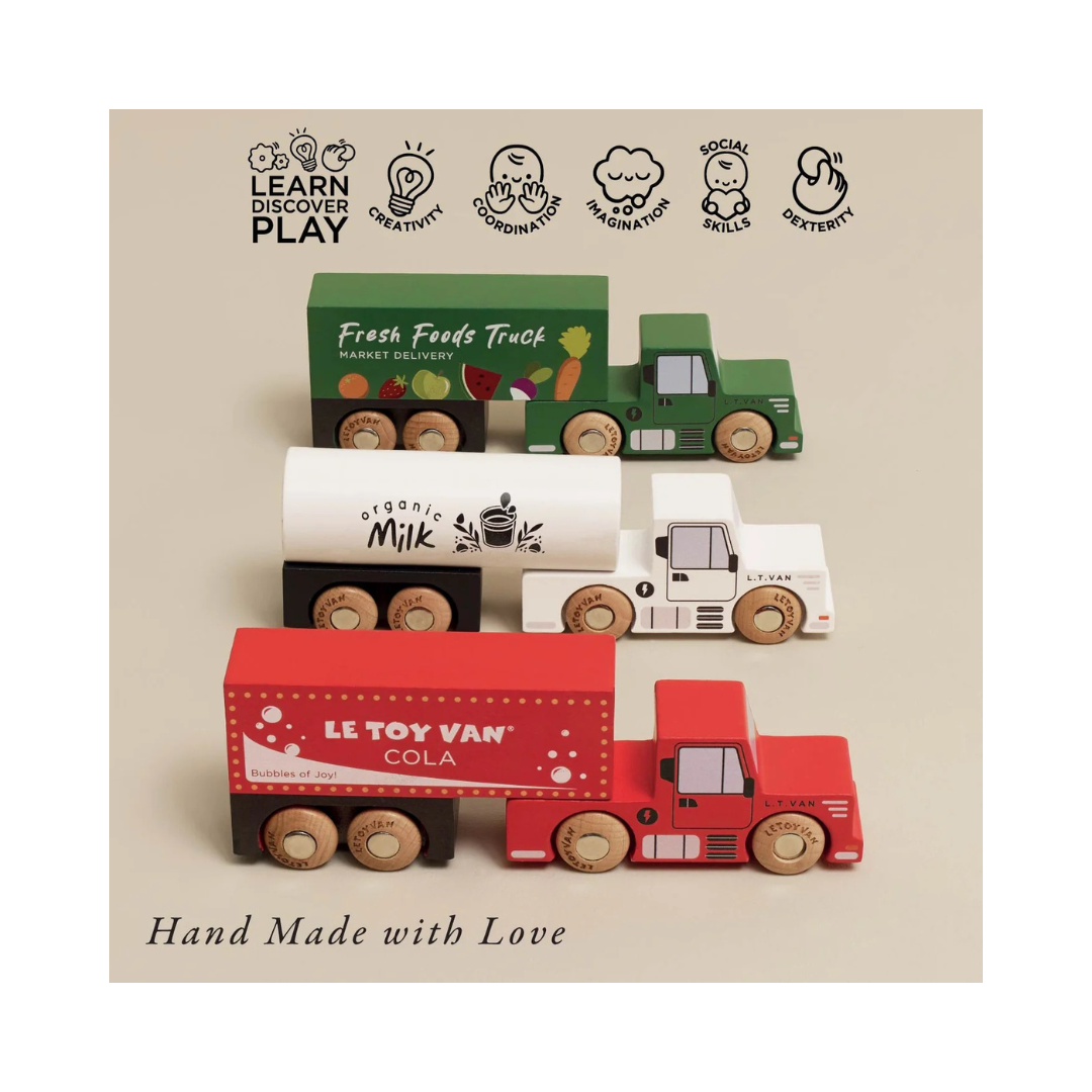 Wooden Trailer Trucks