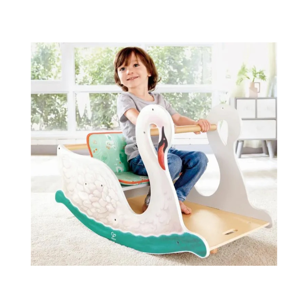 Hape Swan Play & Grow 2-in-1