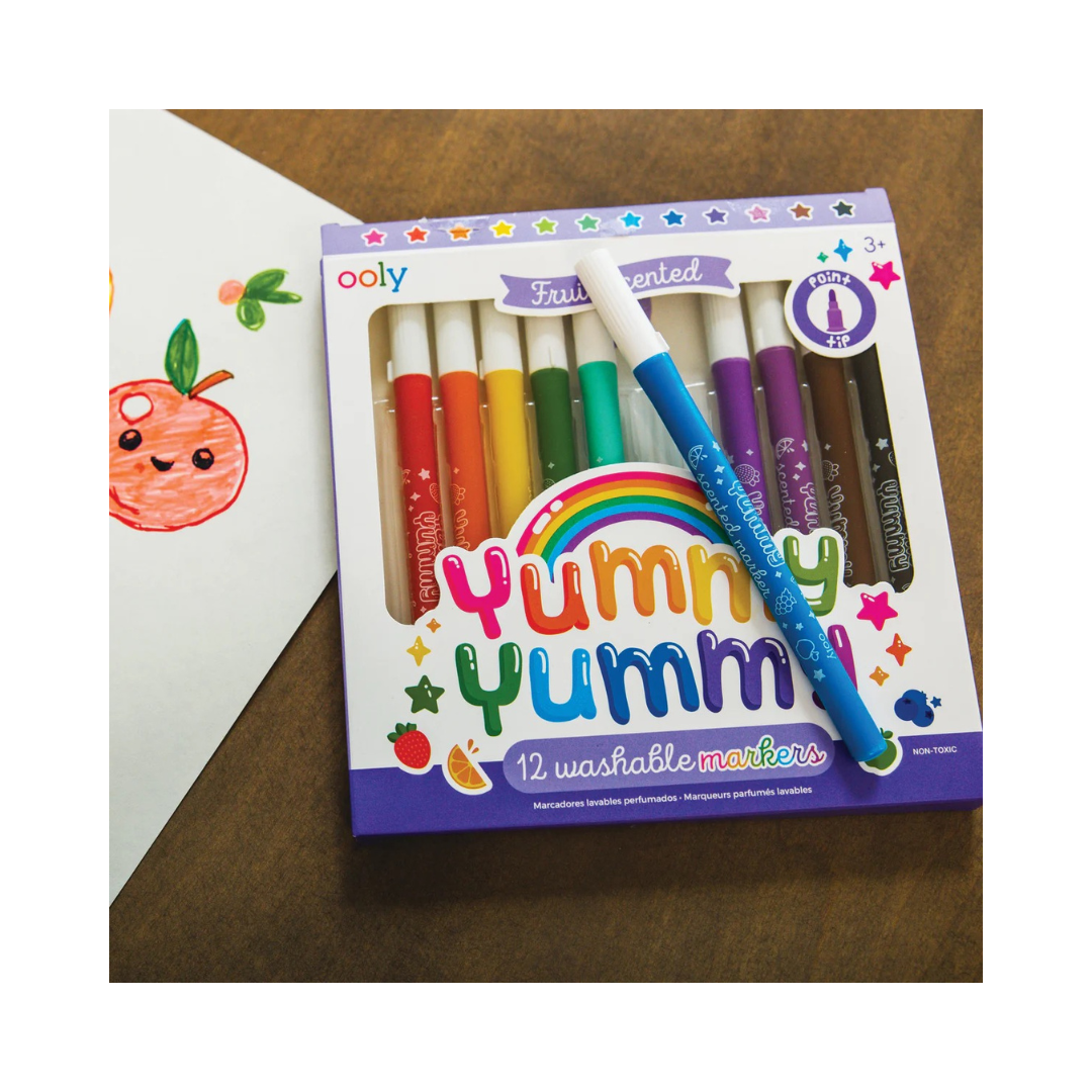 Yummy Scented Washable Markers