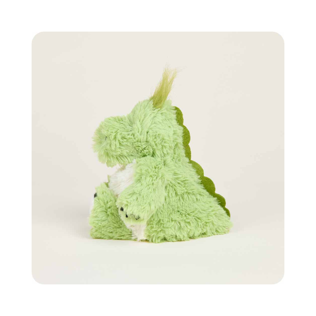 Green Dinosaur Warmies Junior