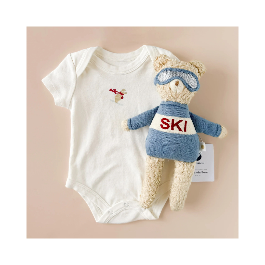 Set Ski Blanket Onesie Benjamin Plush Toy Gift