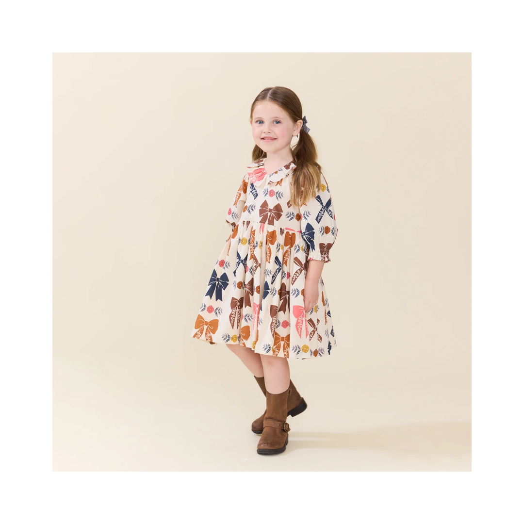 Girls Amara Dress - Harvest Bows