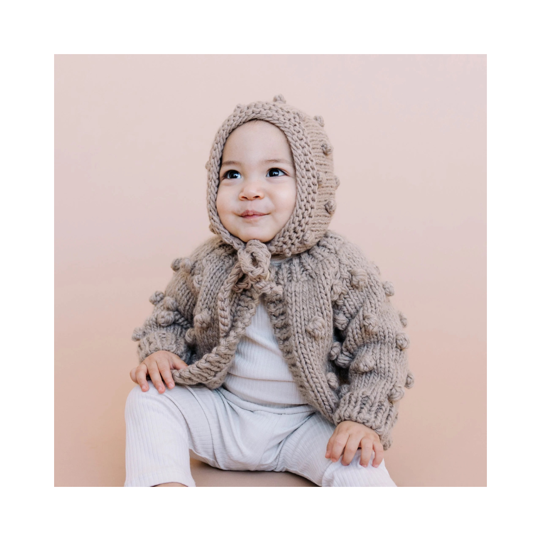 Flax Popcorn Cardigan