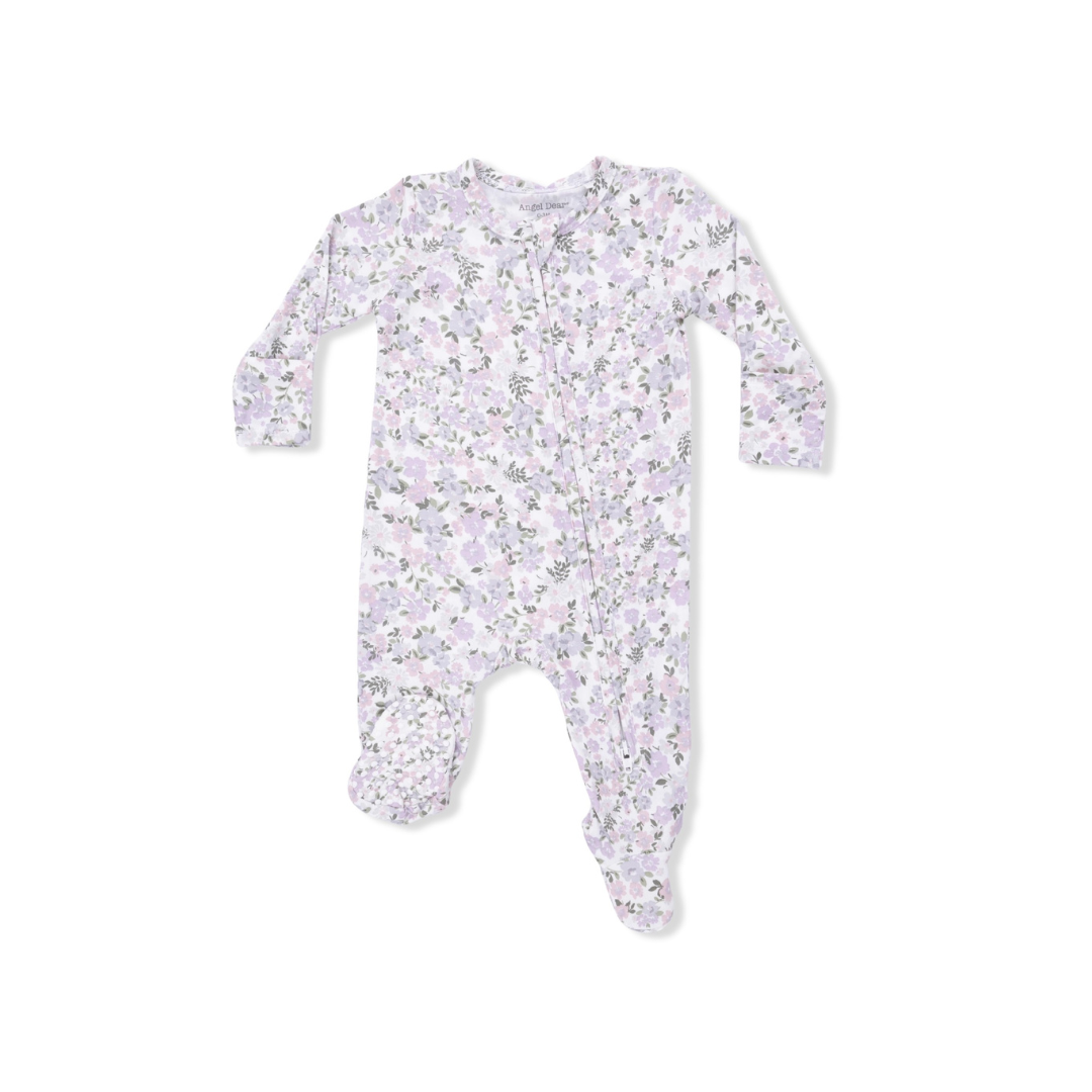 Shannon Floral 2 Way Zipper Footie