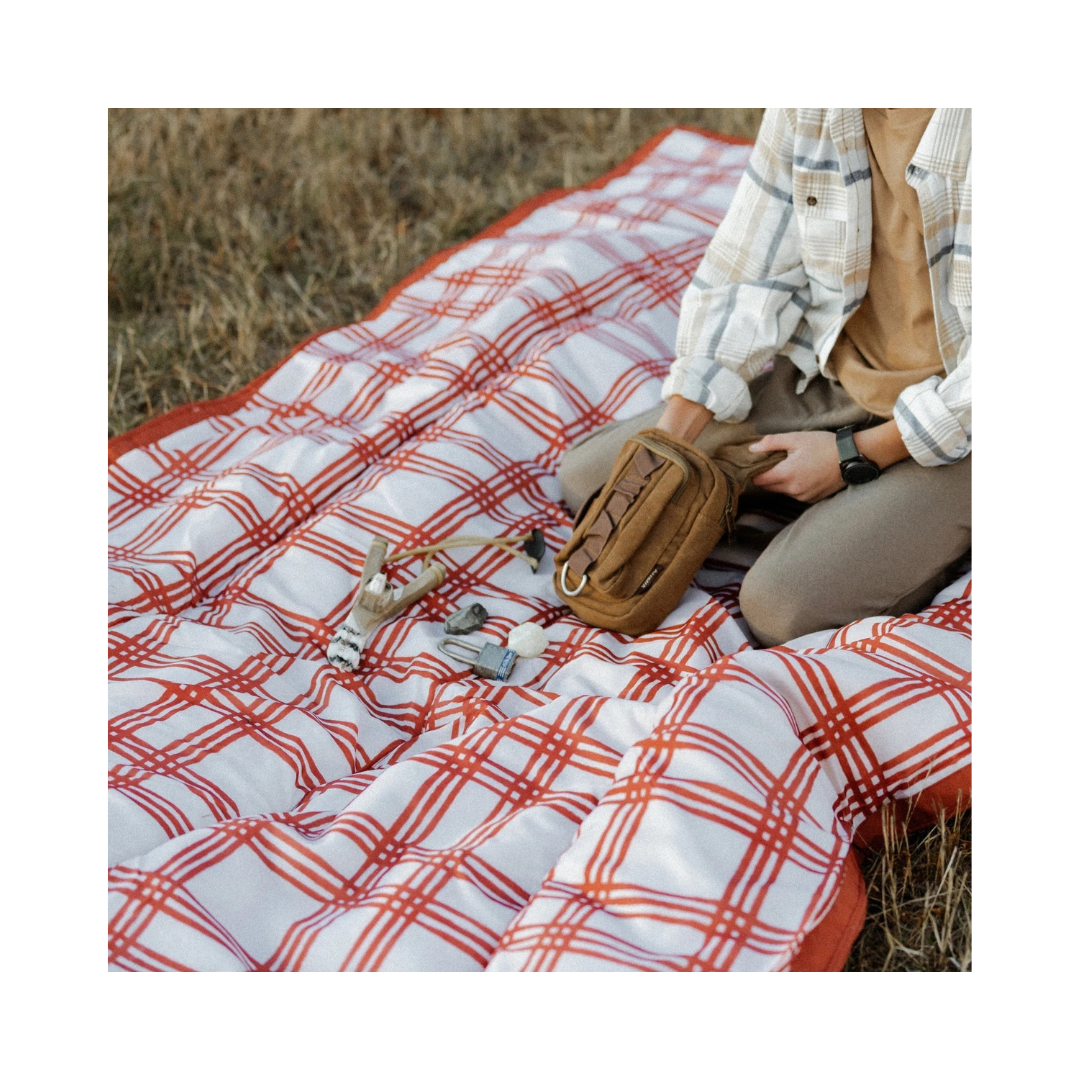 Picnic Plaid Outdoor Blanket 5' x 7'