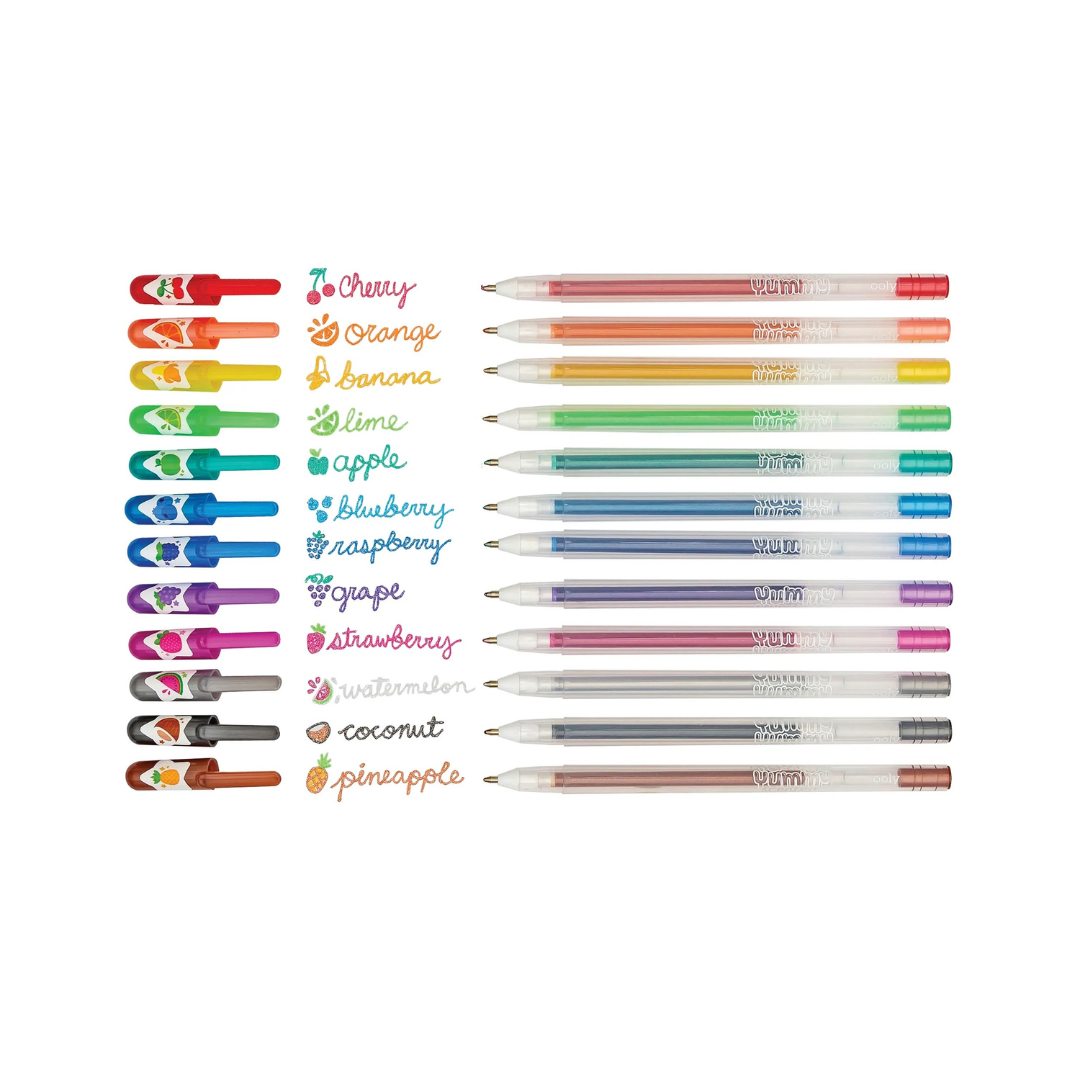 Yummy yummy Metallic  Gel Pens 6-ct