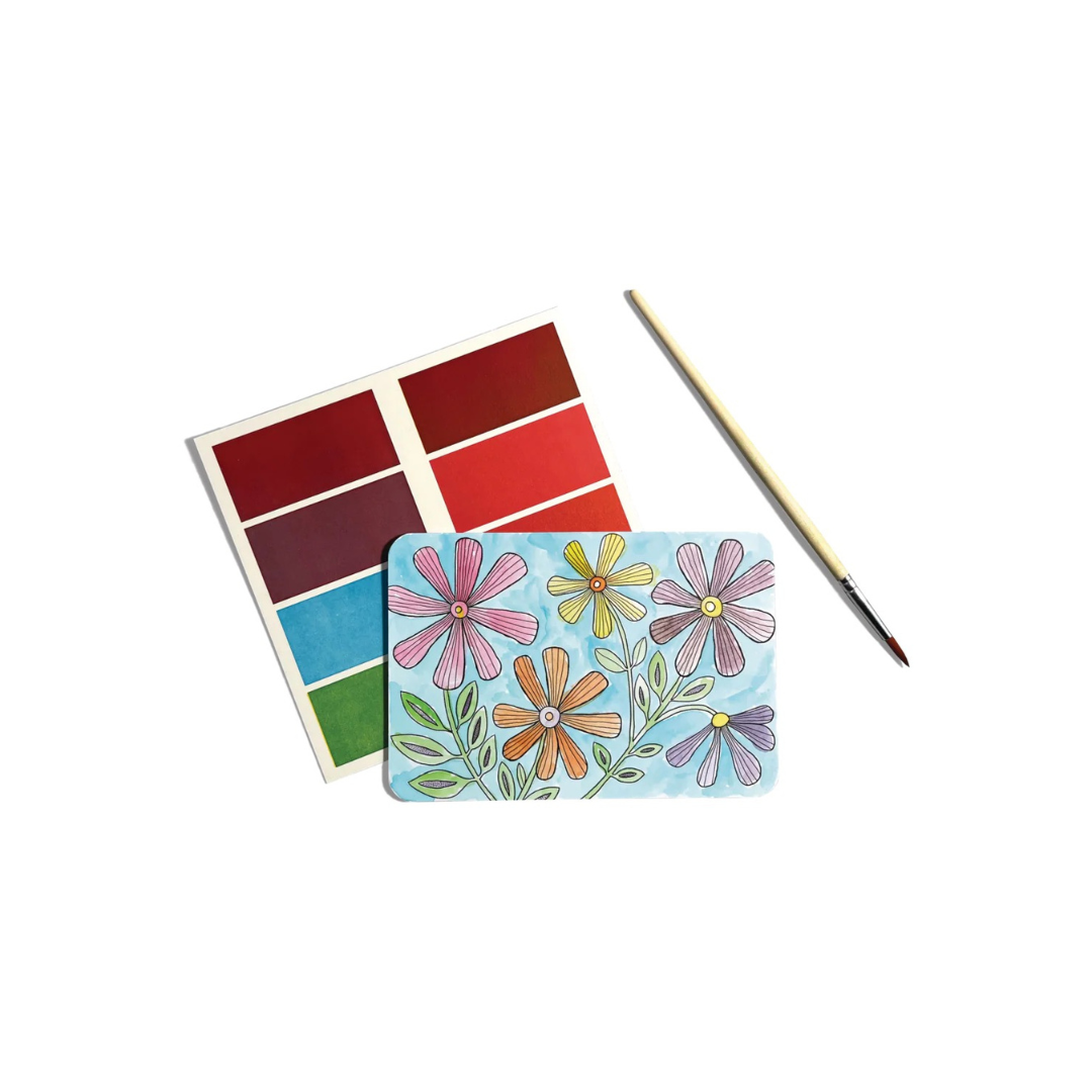 Scenic Hues Watercolor Set Flowers & Gardens