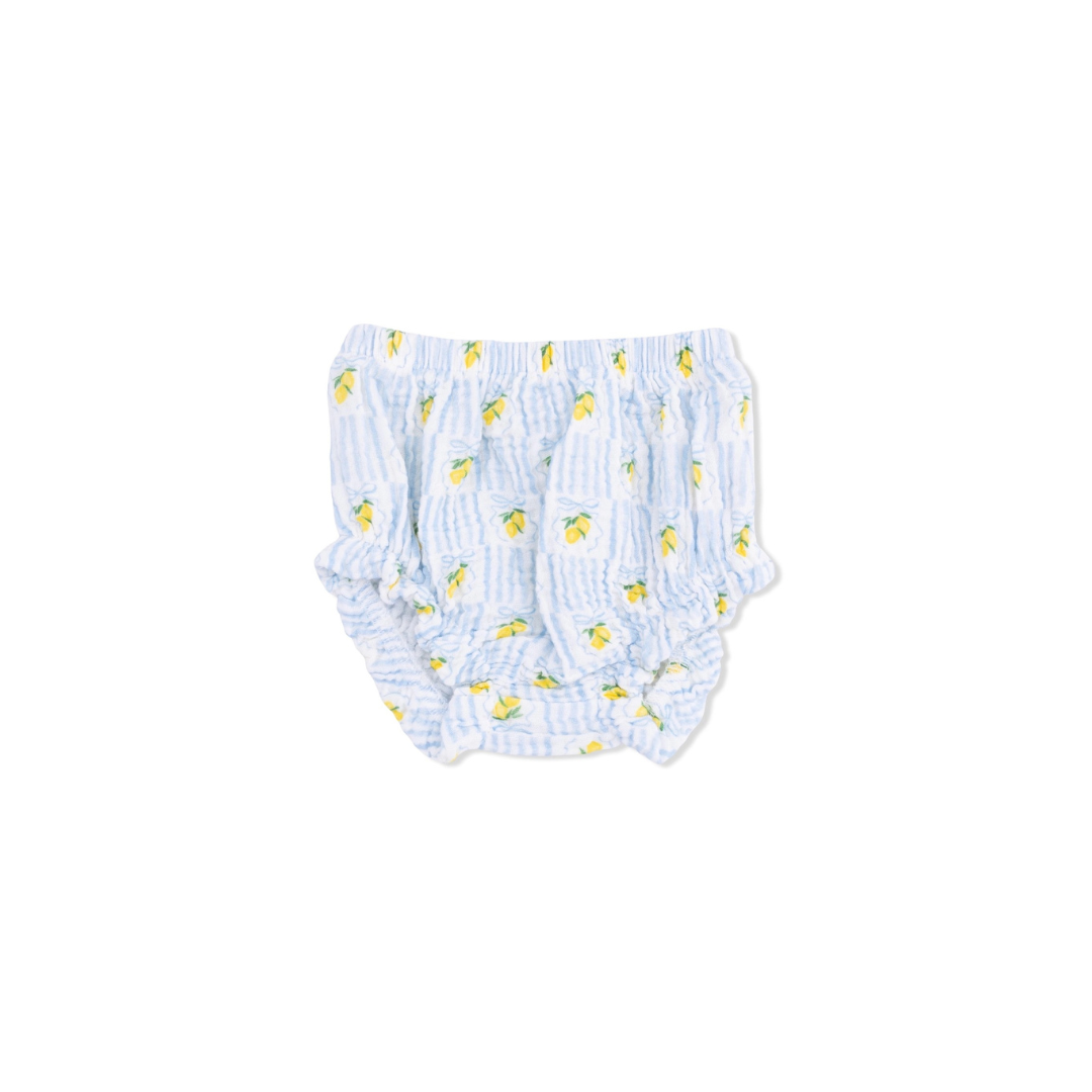 Lovely Lemons Smocked Top With Bloomer
