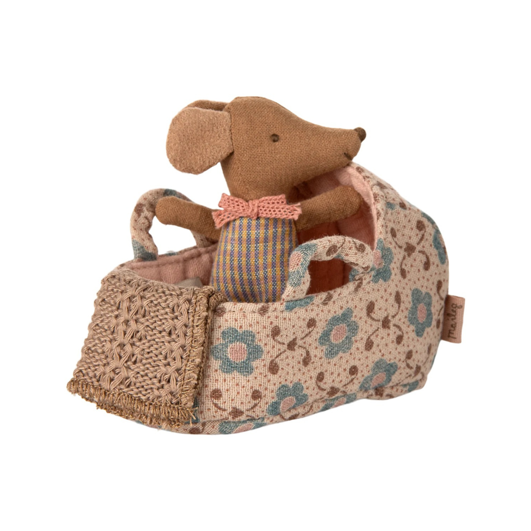 Carry Cot Baby Mouse Rose 11-5411-01