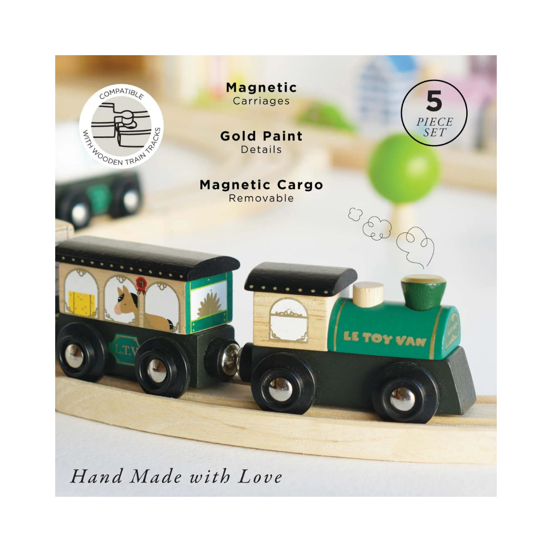 Great Green Train & Goods Wagons