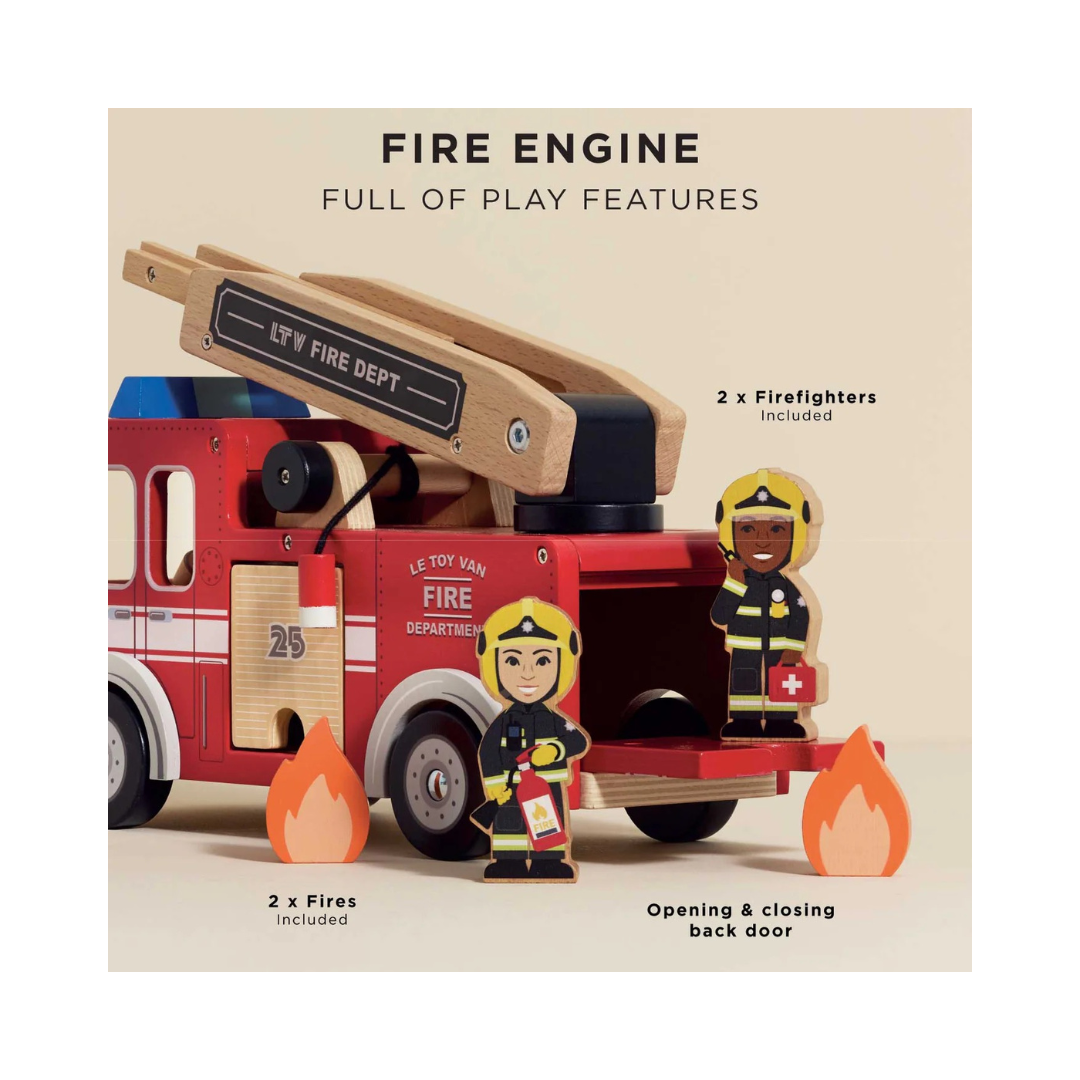 Wooden Fire Engine