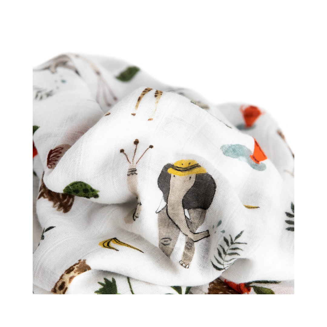 Safari Social Deluxe Swaddle