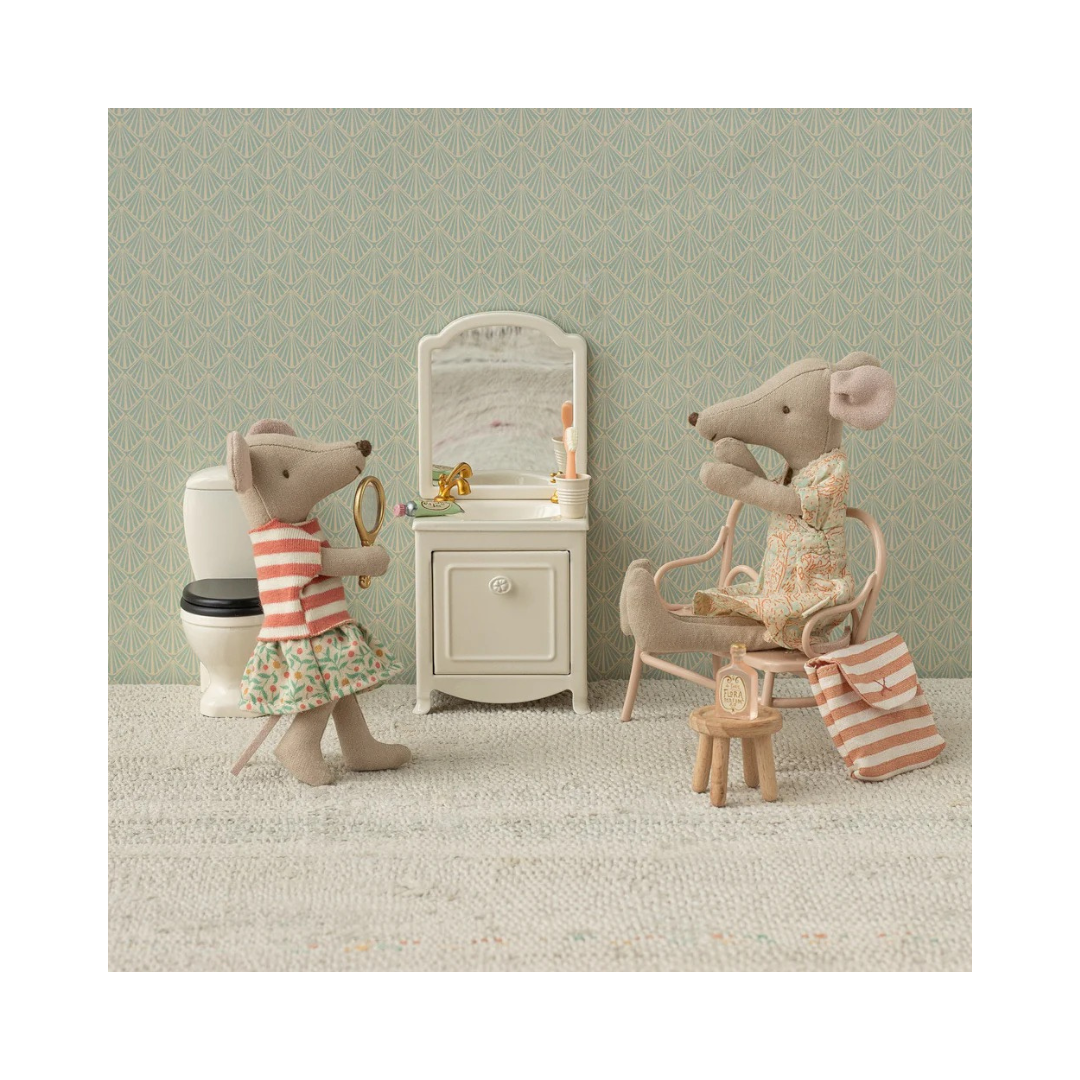Tooth Brush Set -Coral Stripe