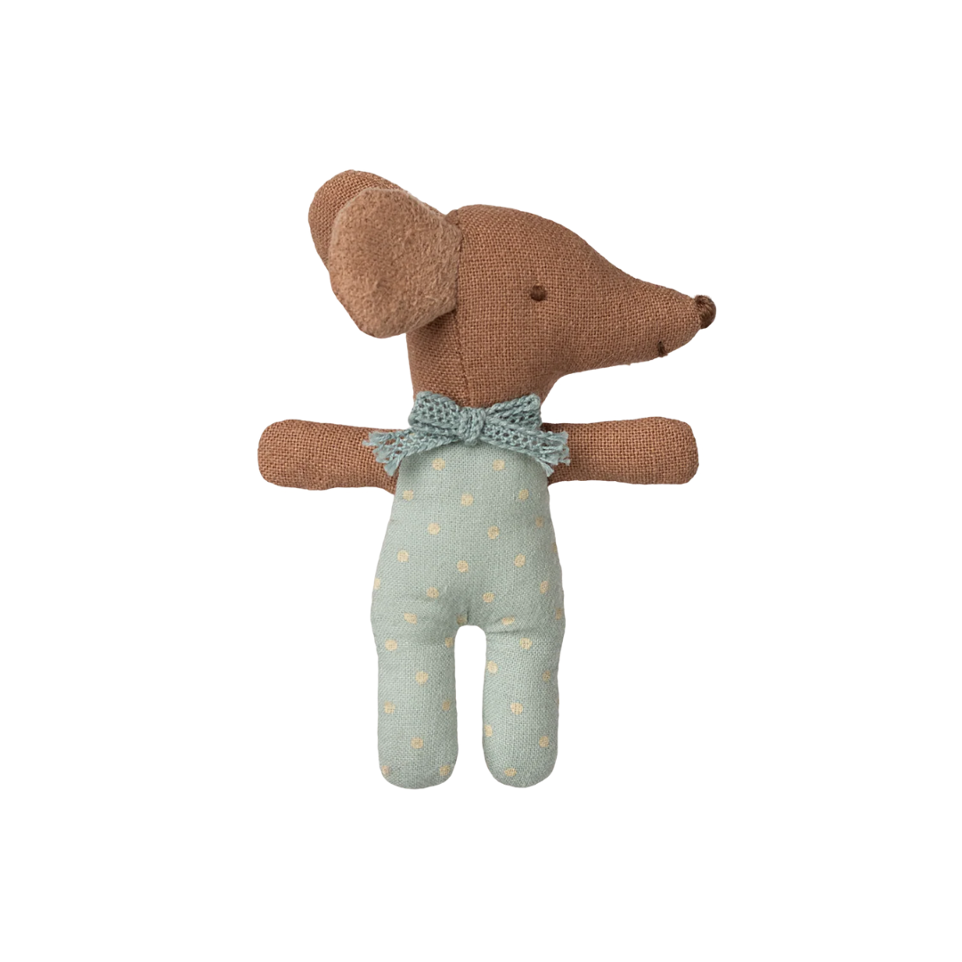 Sleepy Wakey Baby Mouse, Blue