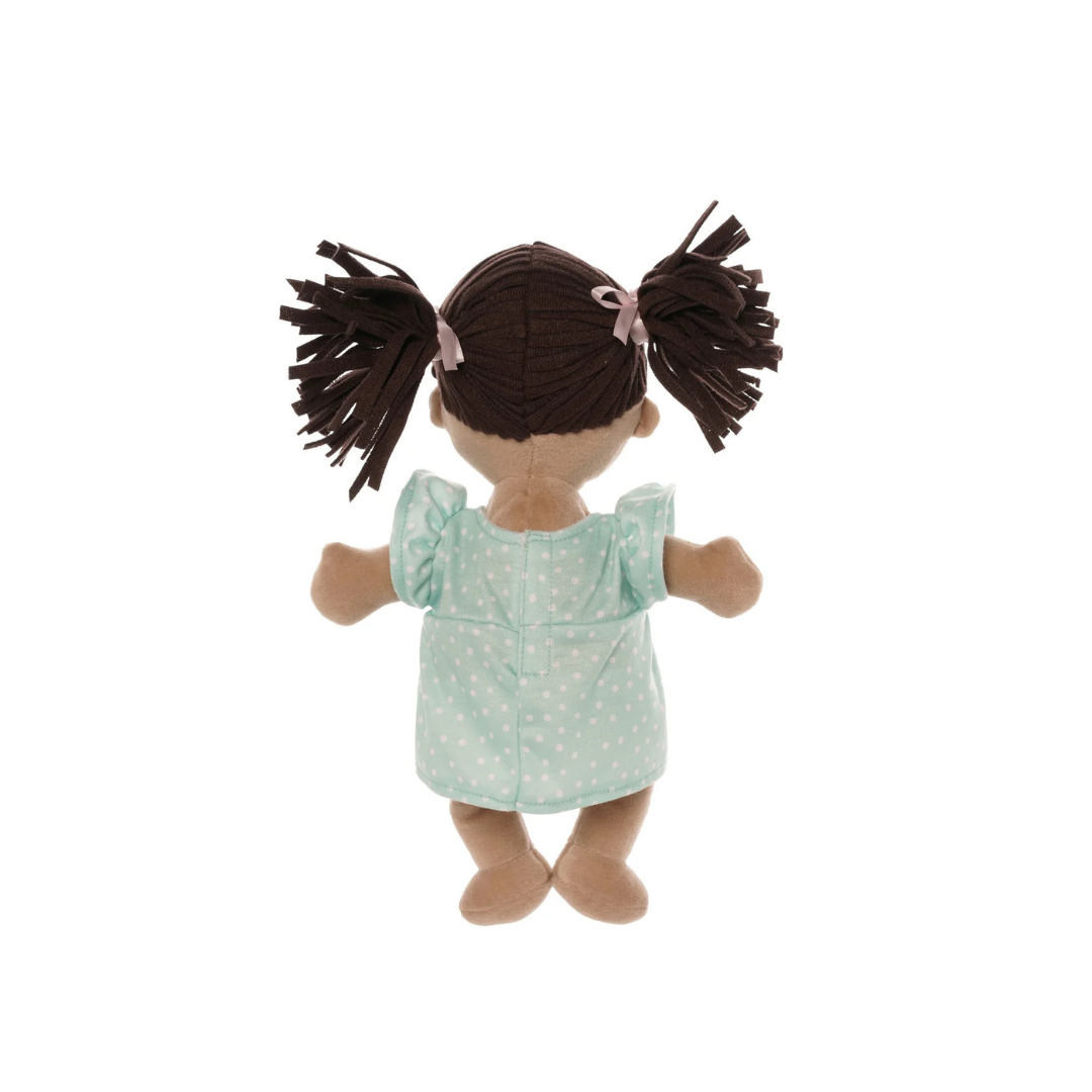 Love,Stella Doll Beige with Brown  Pigtails