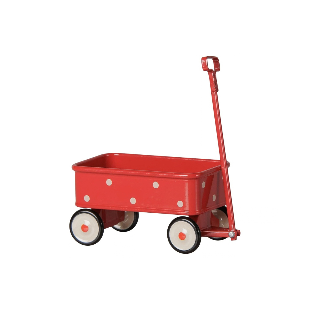 Wagon, Mouse Size - Red